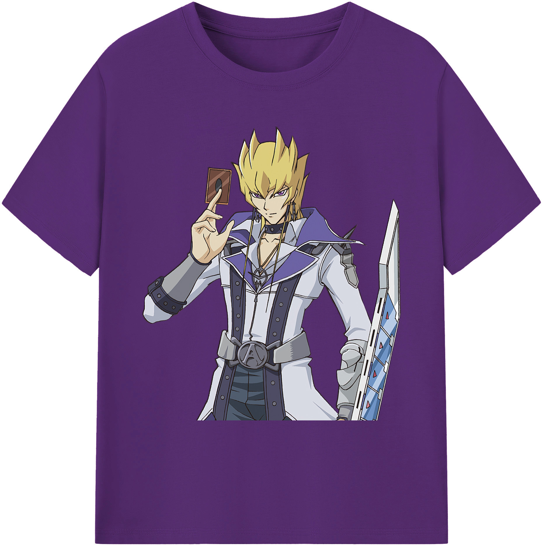 （画像用） 遊☆戯☆王 Yu-Gi-Oh! 綿100％ メンズ半袖Tシャツ｜肌触りやわらか＆通気性