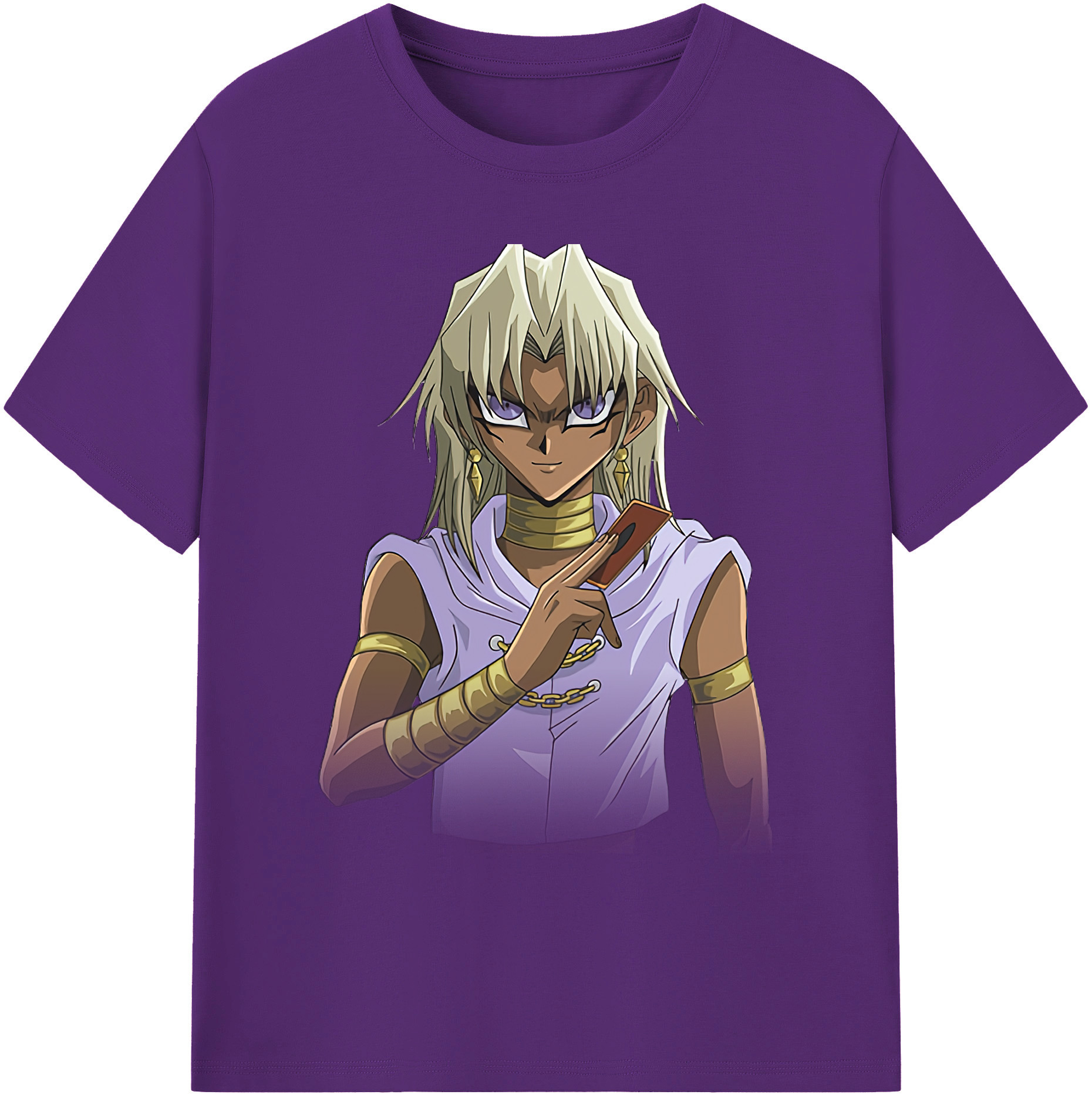 （画像用） 遊☆戯☆王 Yu-Gi-Oh! 綿100％ メンズ半袖Tシャツ｜肌触りやわらか＆通気性