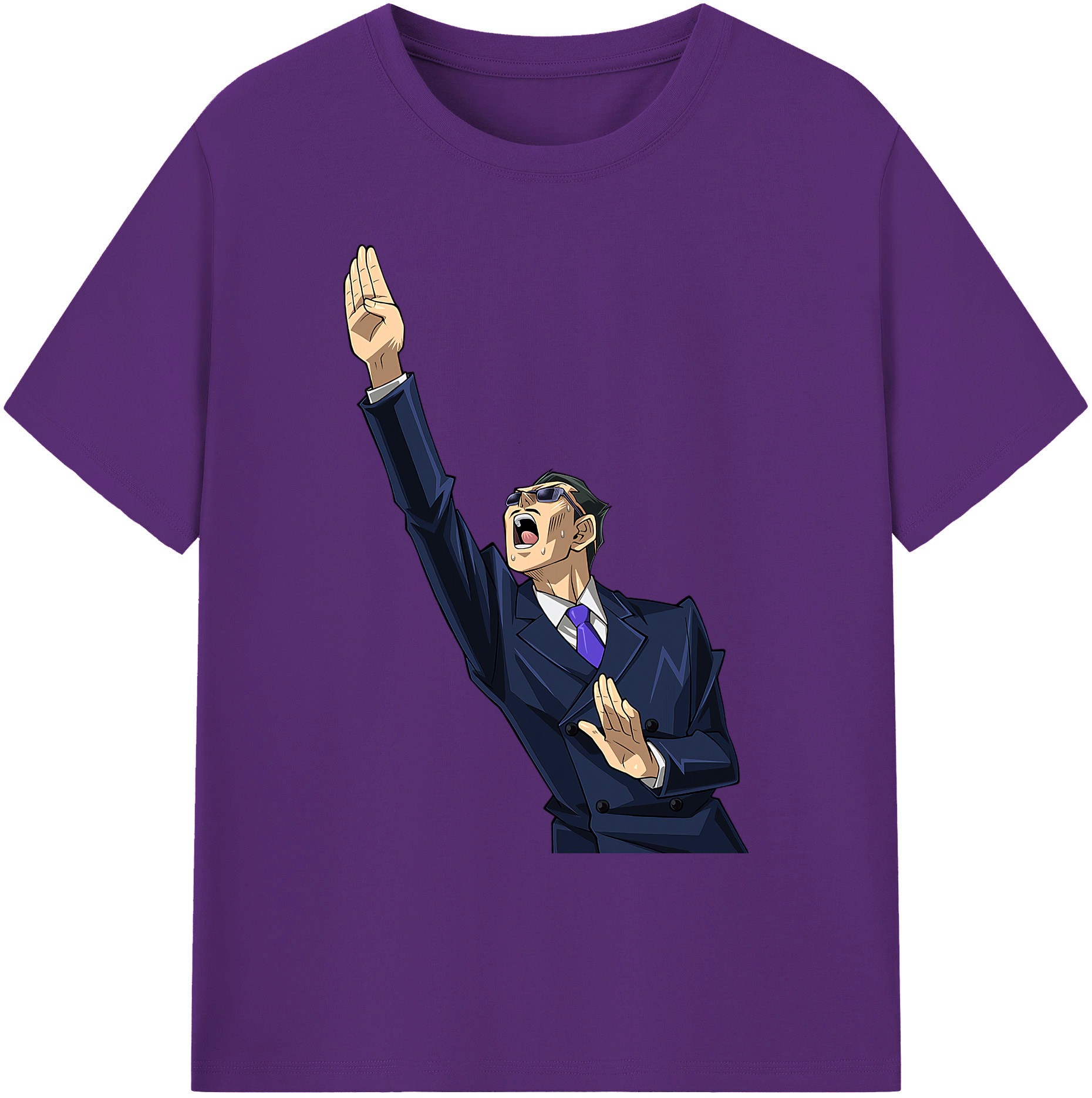 （画像用） 遊☆戯☆王 Yu-Gi-Oh! 綿100％ メンズ半袖Tシャツ｜肌触りやわらか＆通気性