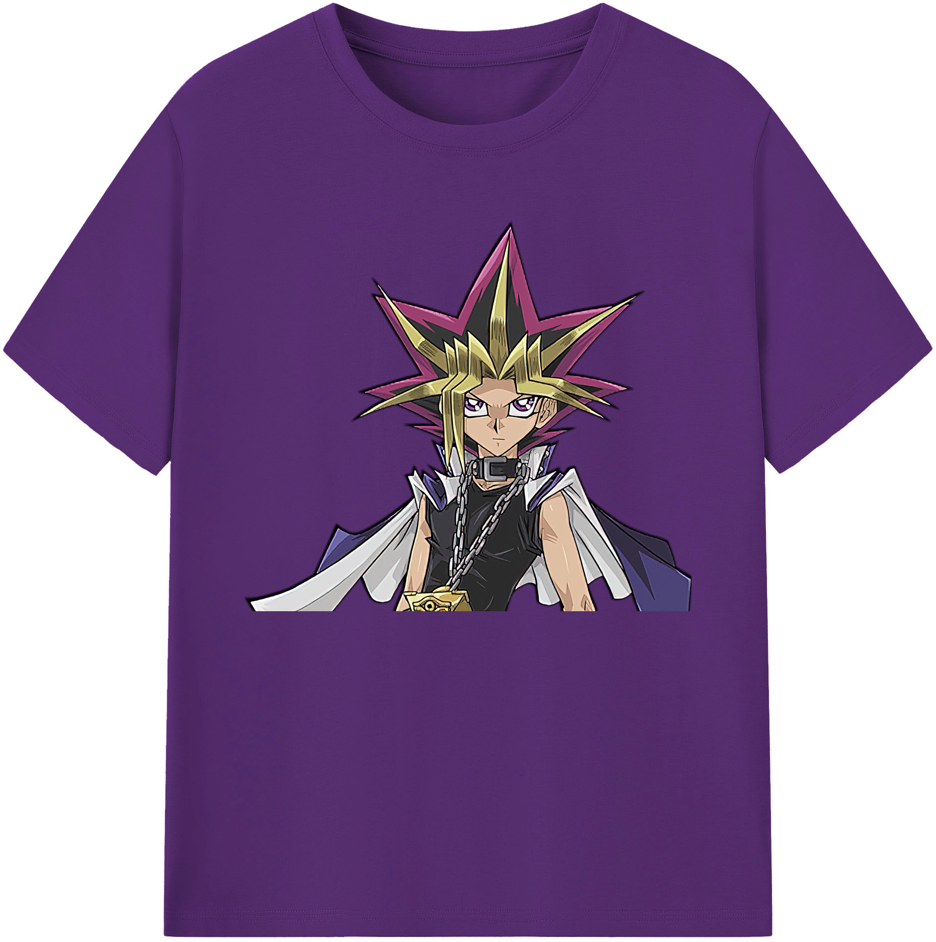 （画像用） 遊☆戯☆王 Yu-Gi-Oh! 綿100％ メンズ半袖Tシャツ｜肌触りやわらか＆通気性
