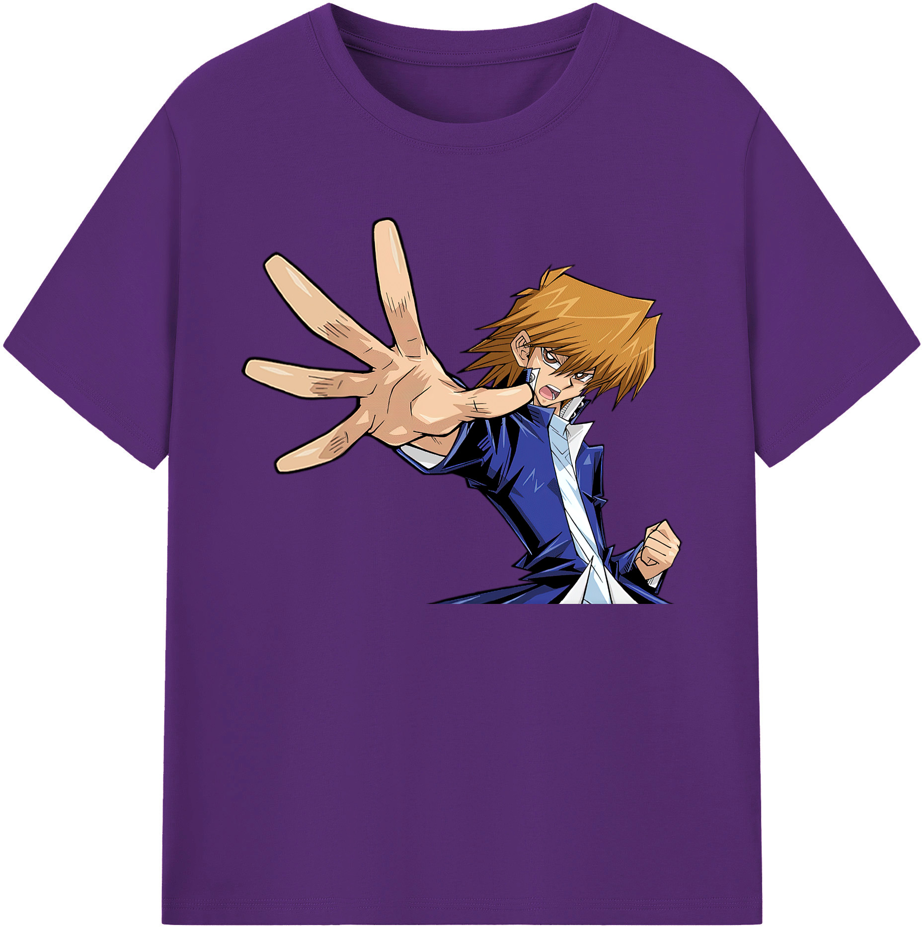 （画像用） 遊☆戯☆王 Yu-Gi-Oh! 綿100％ メンズ半袖Tシャツ｜肌触りやわらか＆通気性