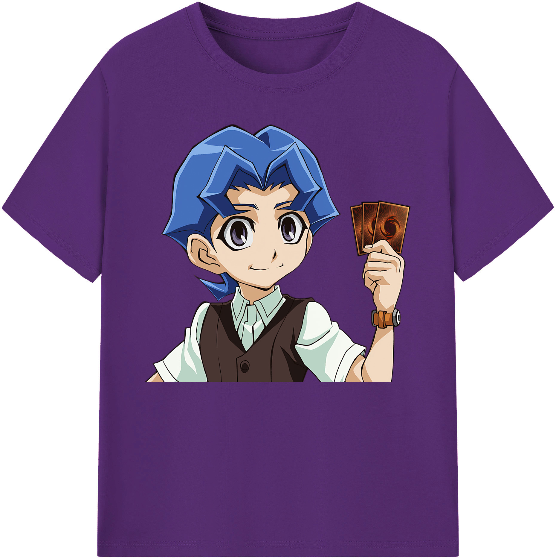 （画像用） 遊☆戯☆王 Yu-Gi-Oh! 綿100％ メンズ半袖Tシャツ｜肌触りやわらか＆通気性