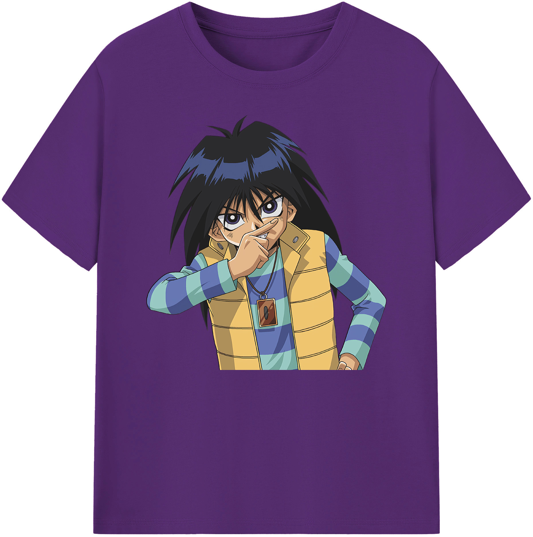 （画像用） 遊☆戯☆王 Yu-Gi-Oh! 綿100％ メンズ半袖Tシャツ｜肌触りやわらか＆通気性