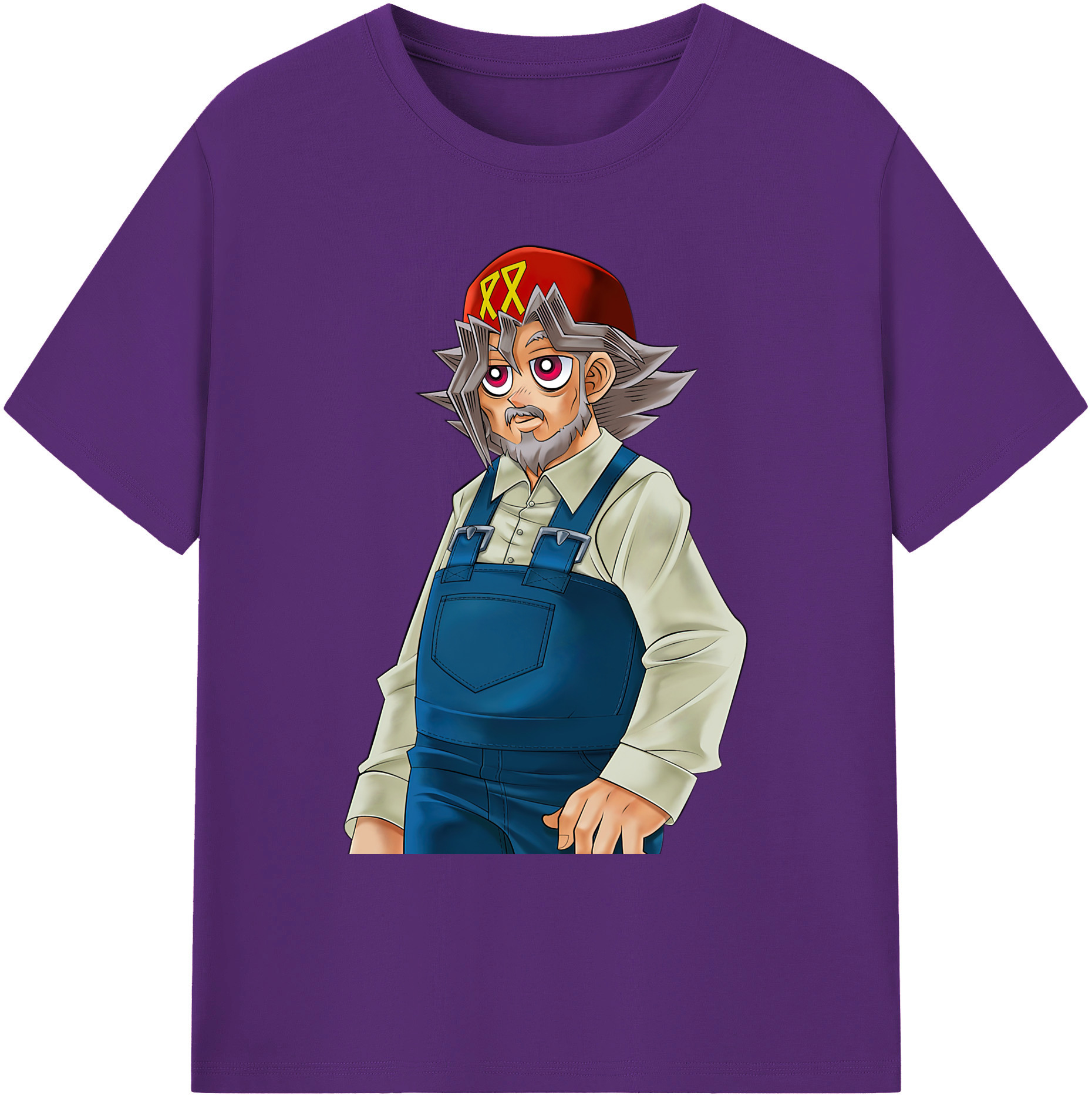 （画像用） 遊☆戯☆王 Yu-Gi-Oh! 綿100％ メンズ半袖Tシャツ｜肌触りやわらか＆通気性