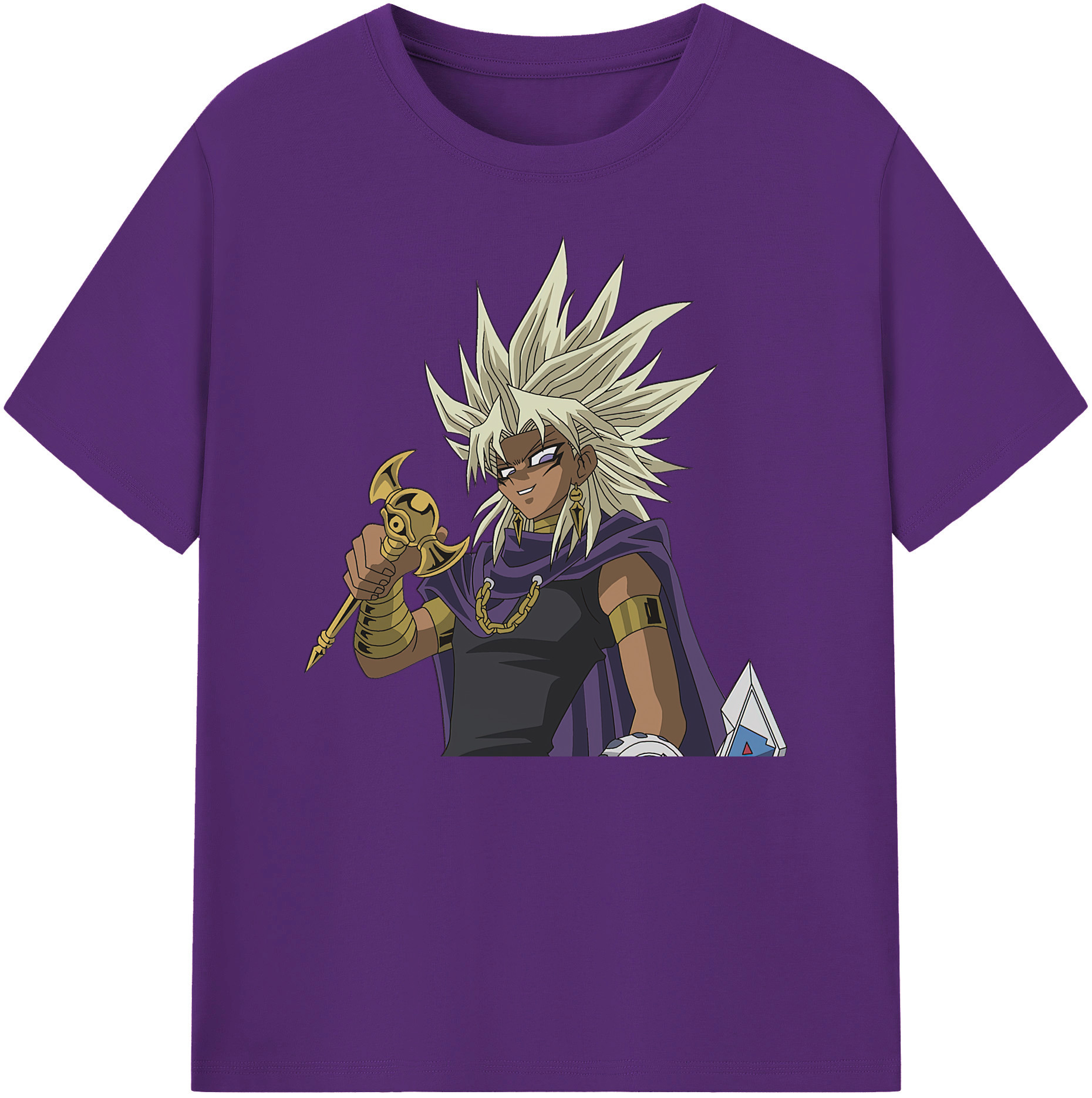 （画像用） 遊☆戯☆王 Yu-Gi-Oh! 綿100％ メンズ半袖Tシャツ｜肌触りやわらか＆通気性