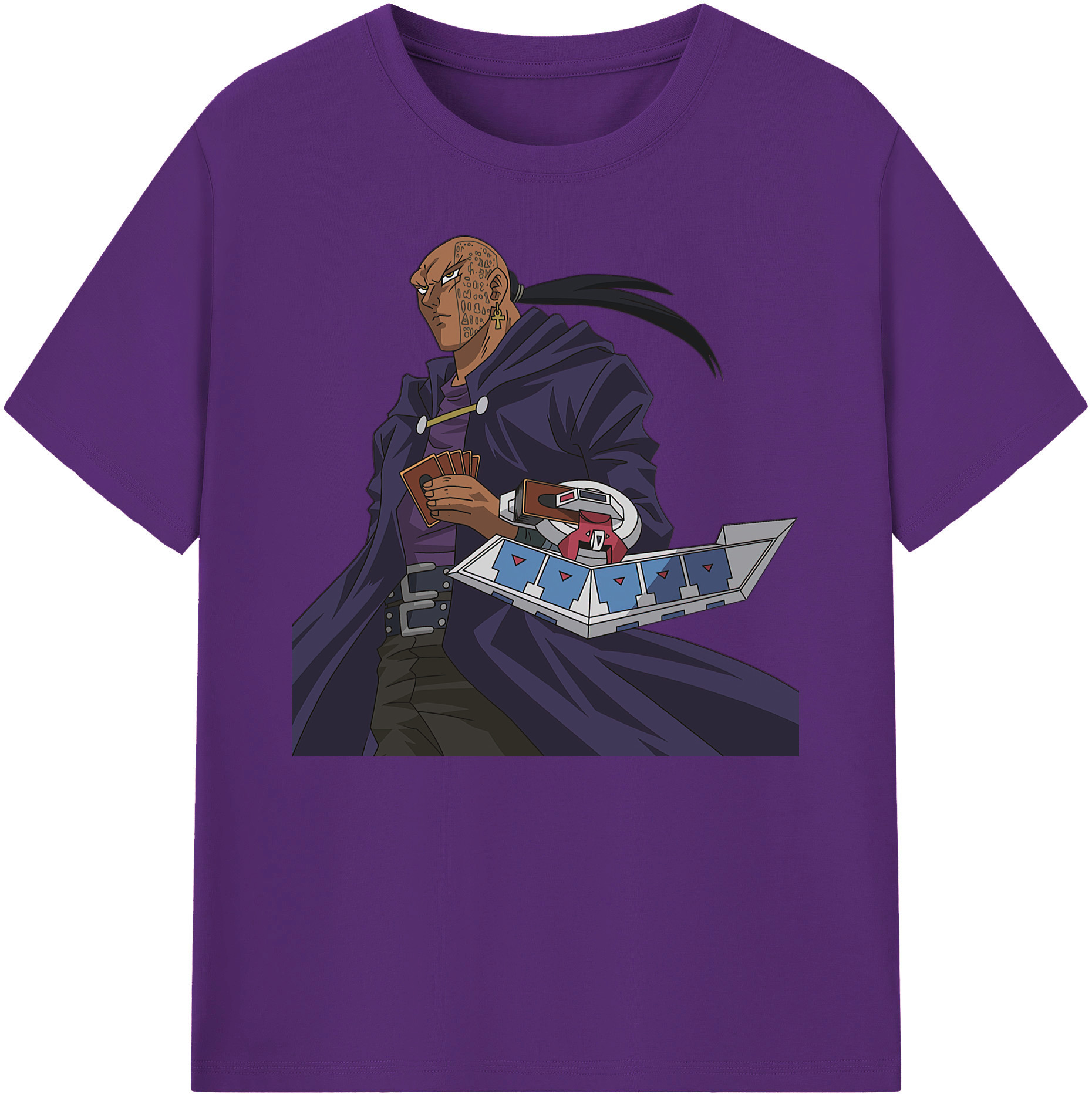 （画像用） 遊☆戯☆王 Yu-Gi-Oh! 綿100％ メンズ半袖Tシャツ｜肌触りやわらか＆通気性