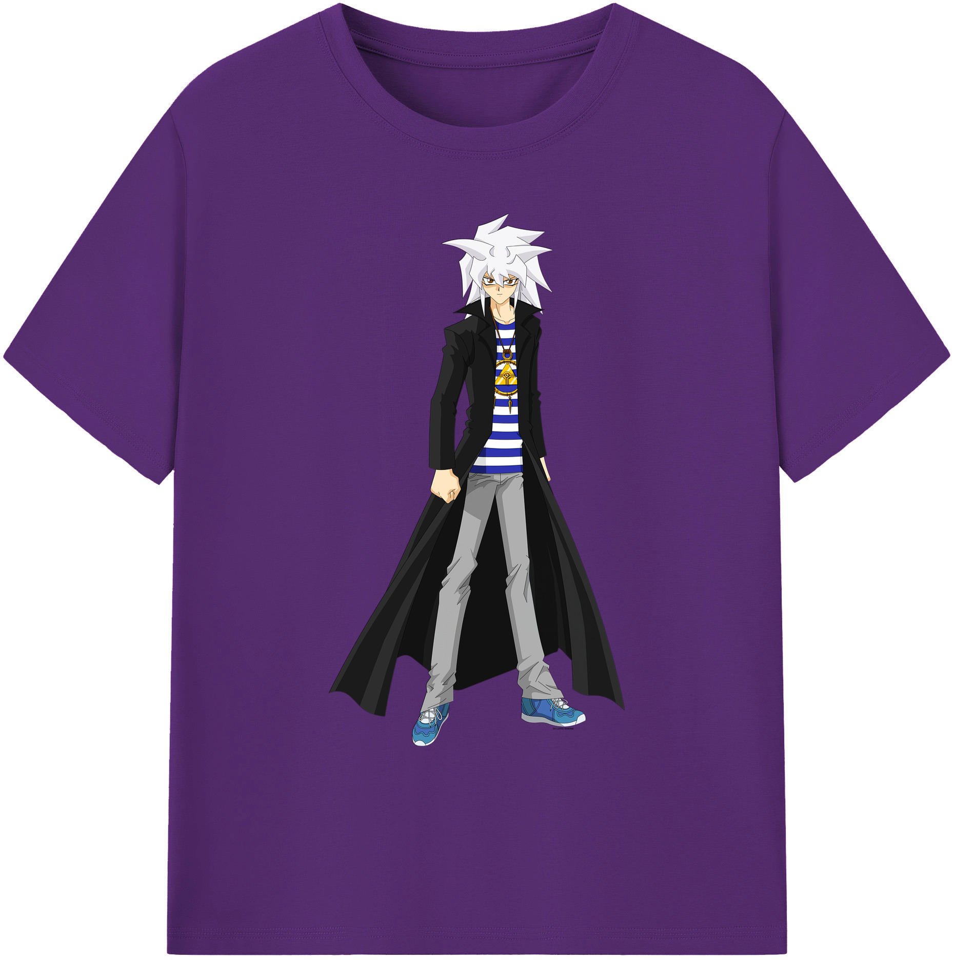 （画像用） 遊☆戯☆王 Yu-Gi-Oh! 綿100％ メンズ半袖Tシャツ｜肌触りやわらか＆通気性