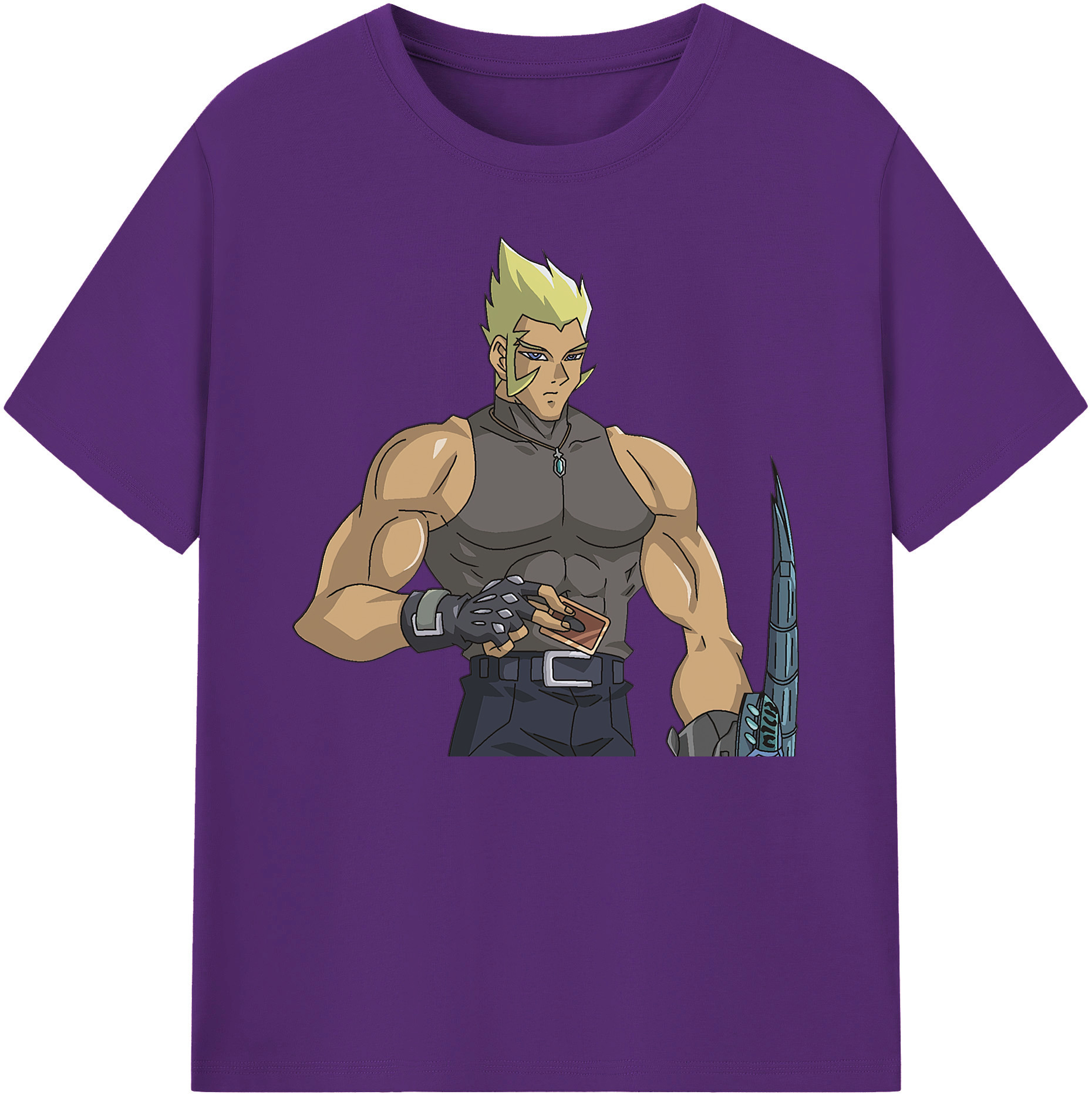 （画像用） 遊☆戯☆王 Yu-Gi-Oh! 綿100％ メンズ半袖Tシャツ｜肌触りやわらか＆通気性