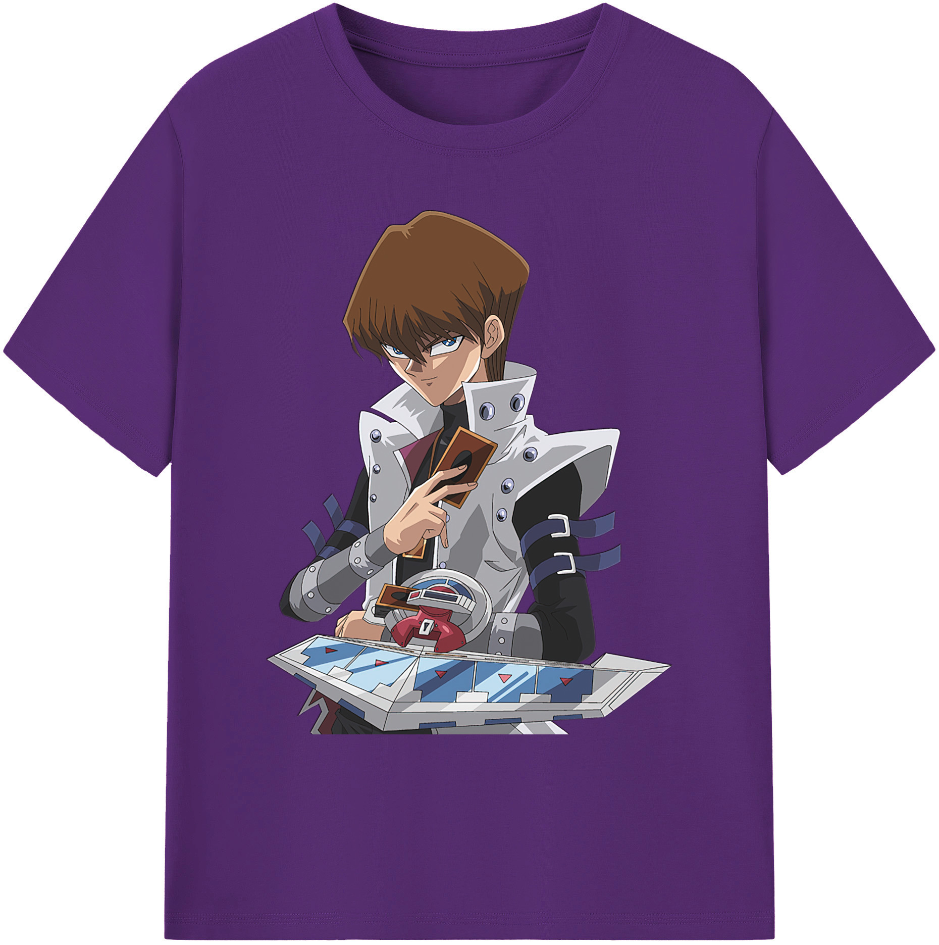 （画像用） 遊☆戯☆王 Yu-Gi-Oh! 綿100％ メンズ半袖Tシャツ｜肌触りやわらか＆通気性
