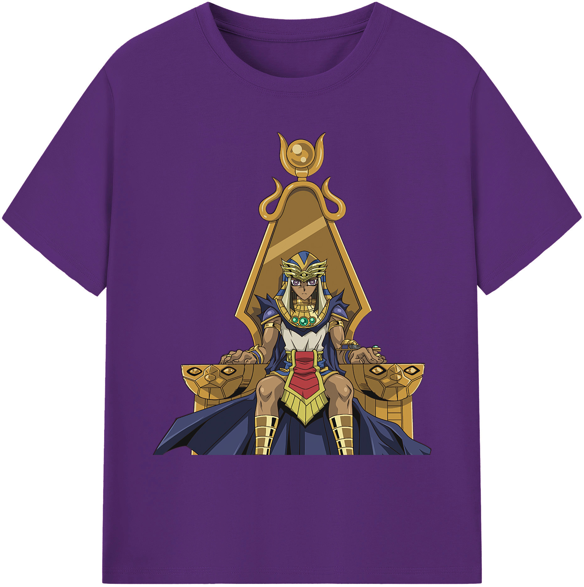 （画像用） 遊☆戯☆王 Yu-Gi-Oh! 綿100％ メンズ半袖Tシャツ｜肌触りやわらか＆通気性