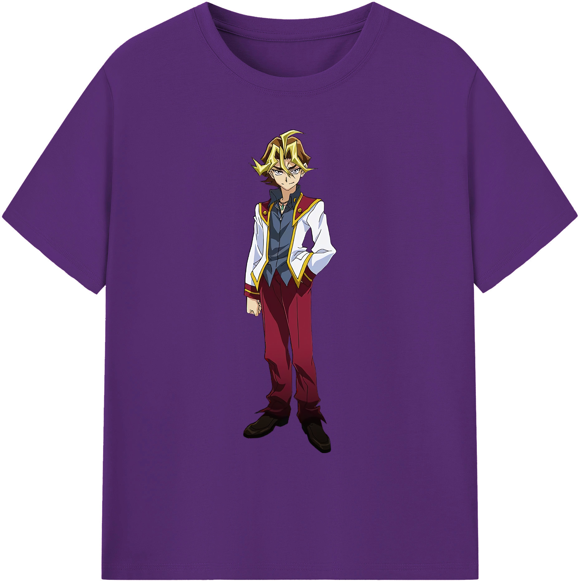 （画像用） 遊☆戯☆王 Yu-Gi-Oh! 綿100％ メンズ半袖Tシャツ｜肌触りやわらか＆通気性