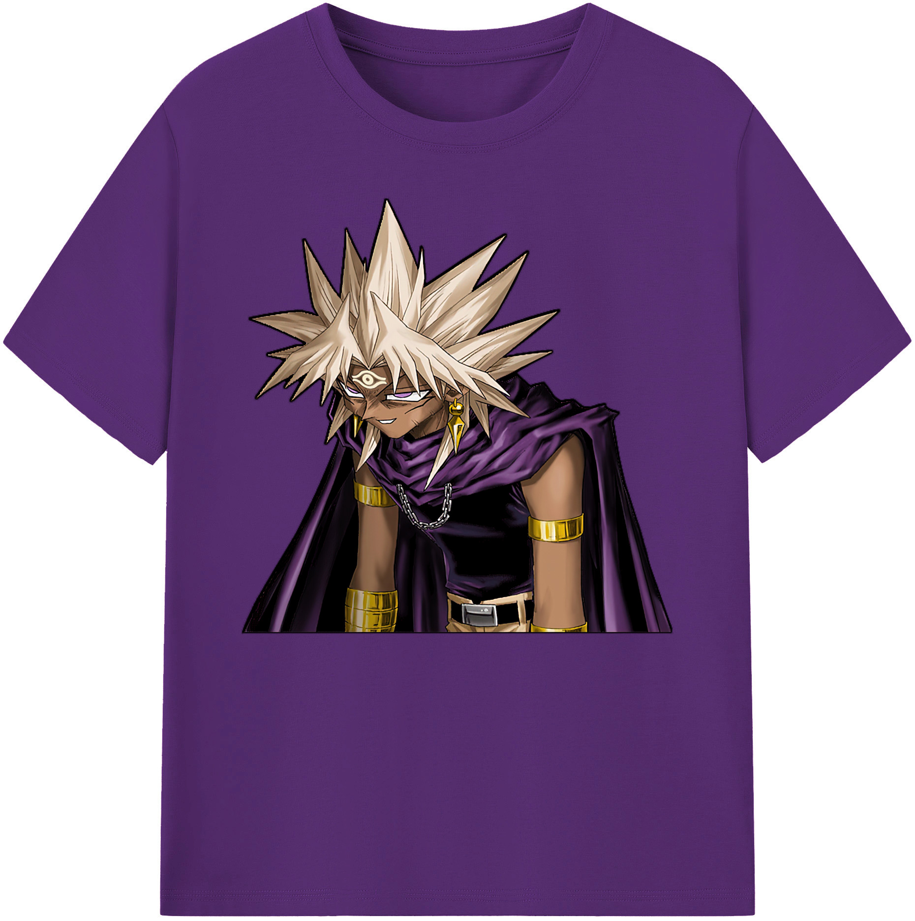 （画像用） 遊☆戯☆王 Yu-Gi-Oh! 綿100％ メンズ半袖Tシャツ｜肌触りやわらか＆通気性