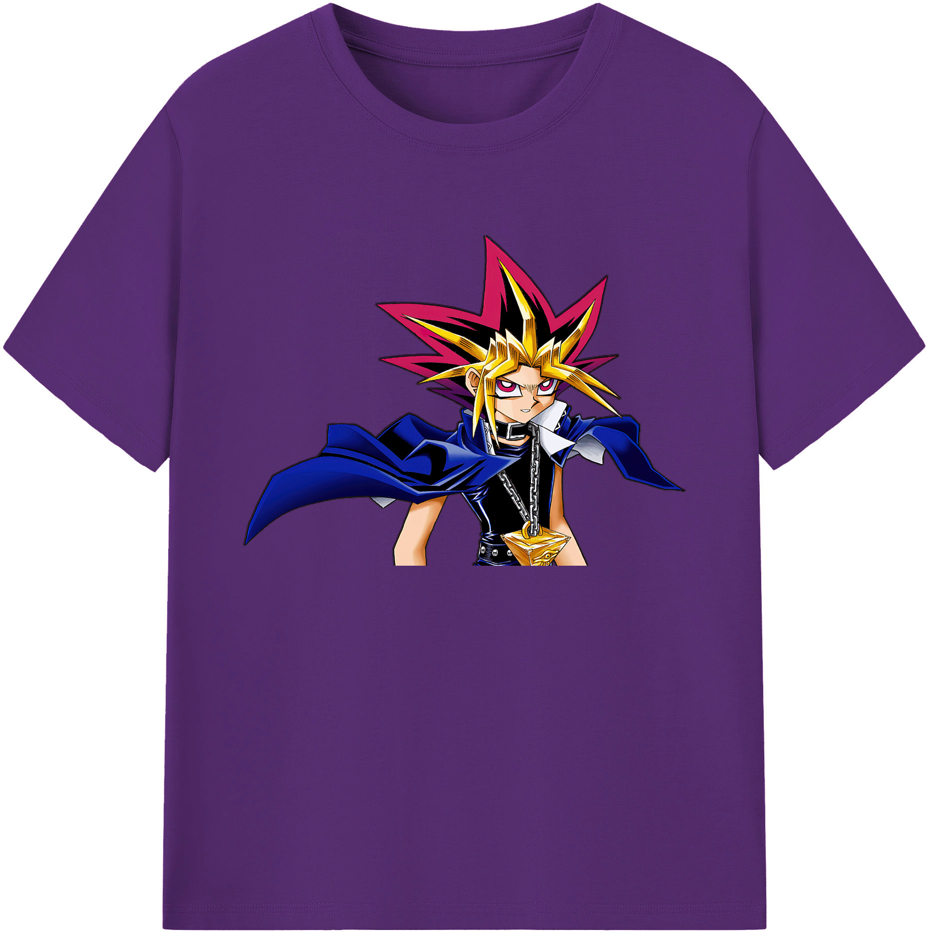 （画像用） 遊☆戯☆王 Yu-Gi-Oh! 綿100％ メンズ半袖Tシャツ｜肌触りやわらか＆通気性