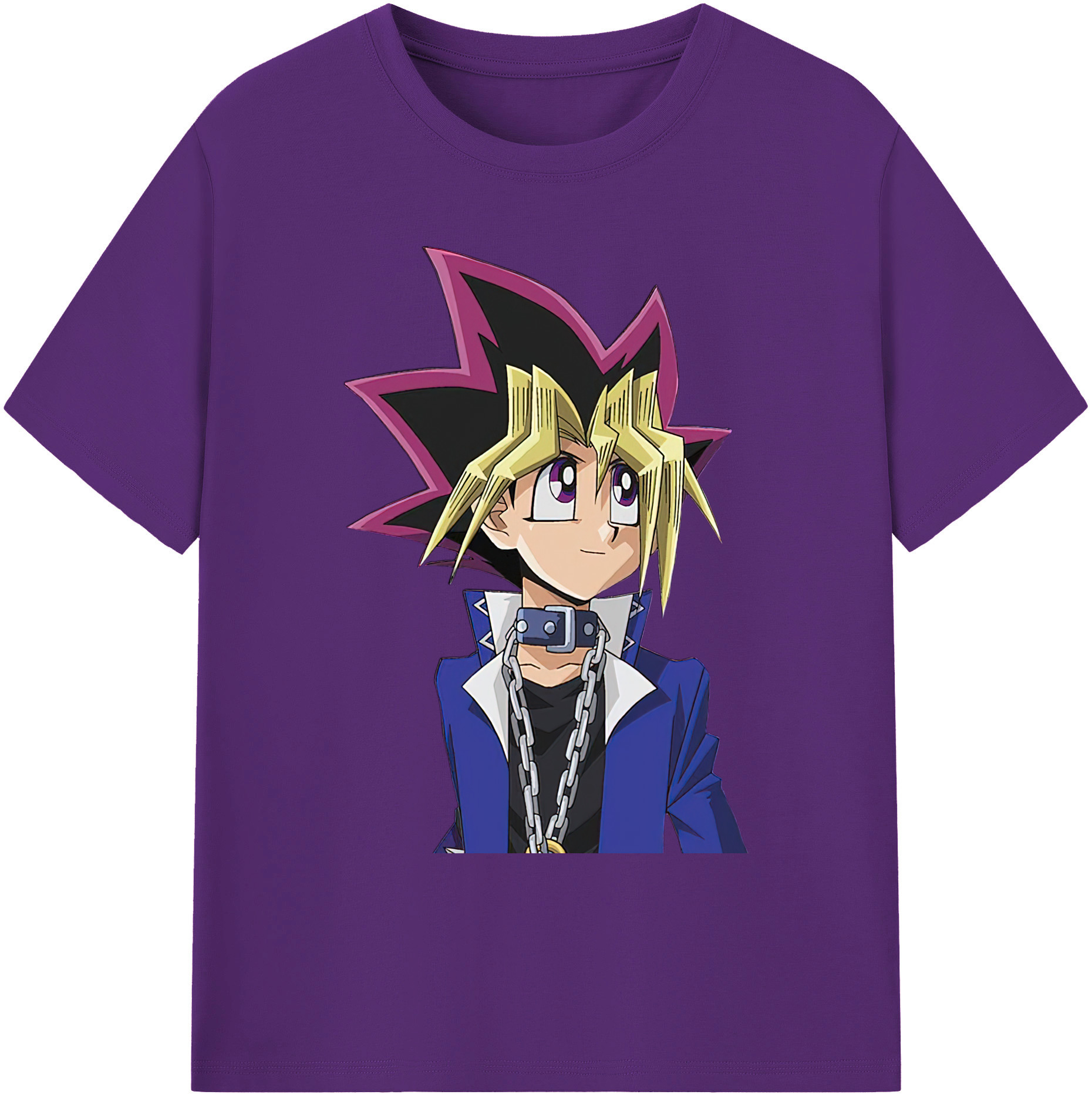 （画像用） 遊☆戯☆王 Yu-Gi-Oh! 綿100％ メンズ半袖Tシャツ｜肌触りやわらか＆通気性
