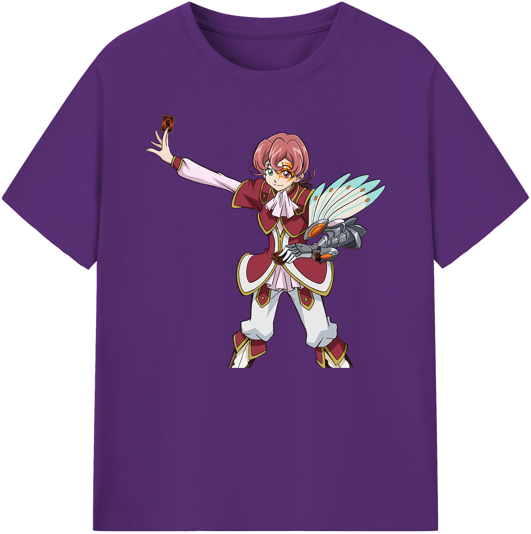 （画像用） 遊☆戯☆王 Yu-Gi-Oh! 綿100％ メンズ半袖Tシャツ｜肌触りやわらか＆通気性