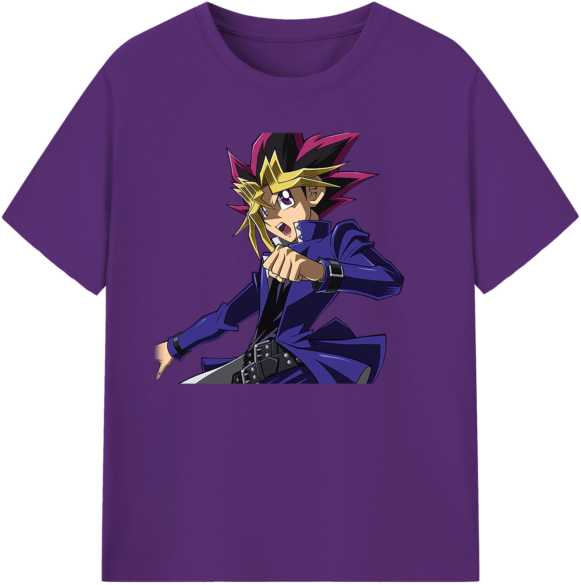 （画像用） 遊☆戯☆王 Yu-Gi-Oh! 綿100％ メンズ半袖Tシャツ｜肌触りやわらか＆通気性