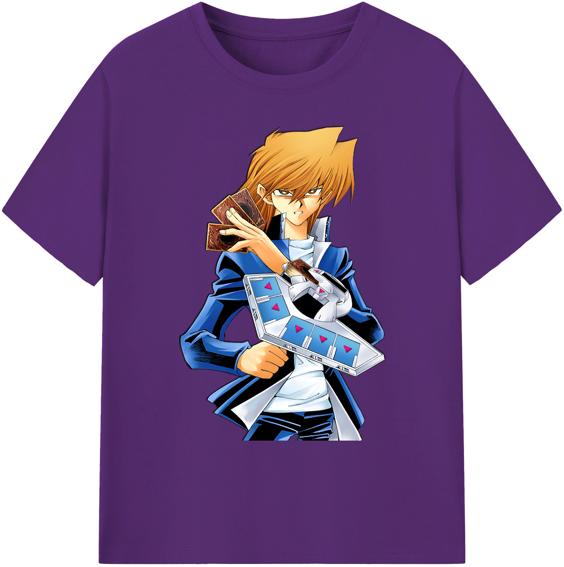 （画像用） 遊☆戯☆王 Yu-Gi-Oh! 綿100％ メンズ半袖Tシャツ｜肌触りやわらか＆通気性