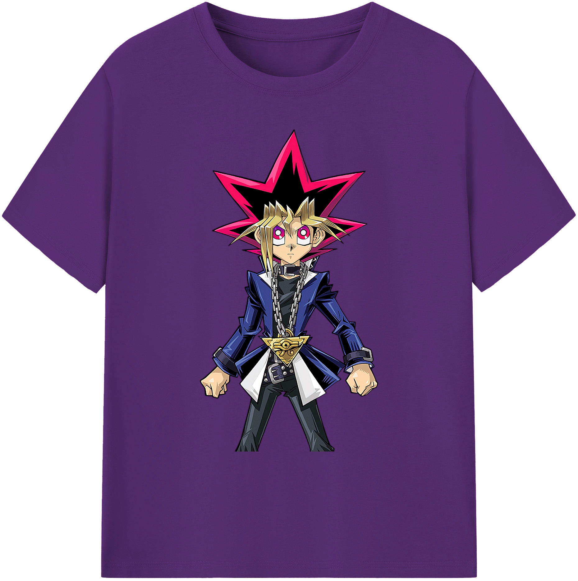 （画像用） 遊☆戯☆王 Yu-Gi-Oh! 綿100％ メンズ半袖Tシャツ｜肌触りやわらか＆通気性