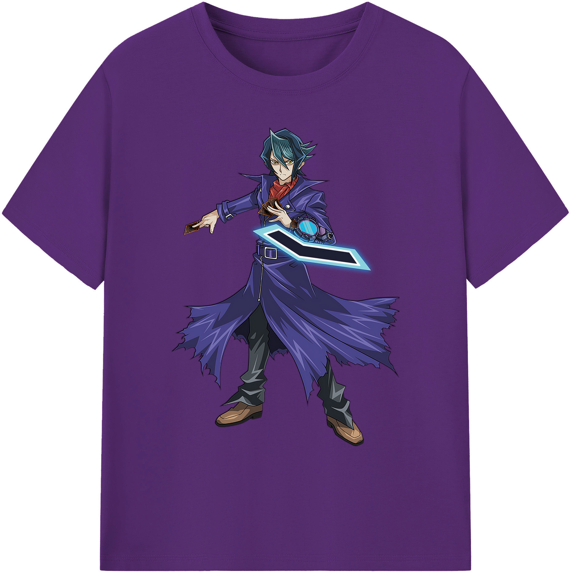 （画像用） 遊☆戯☆王 Yu-Gi-Oh! 綿100％ メンズ半袖Tシャツ｜肌触りやわらか＆通気性