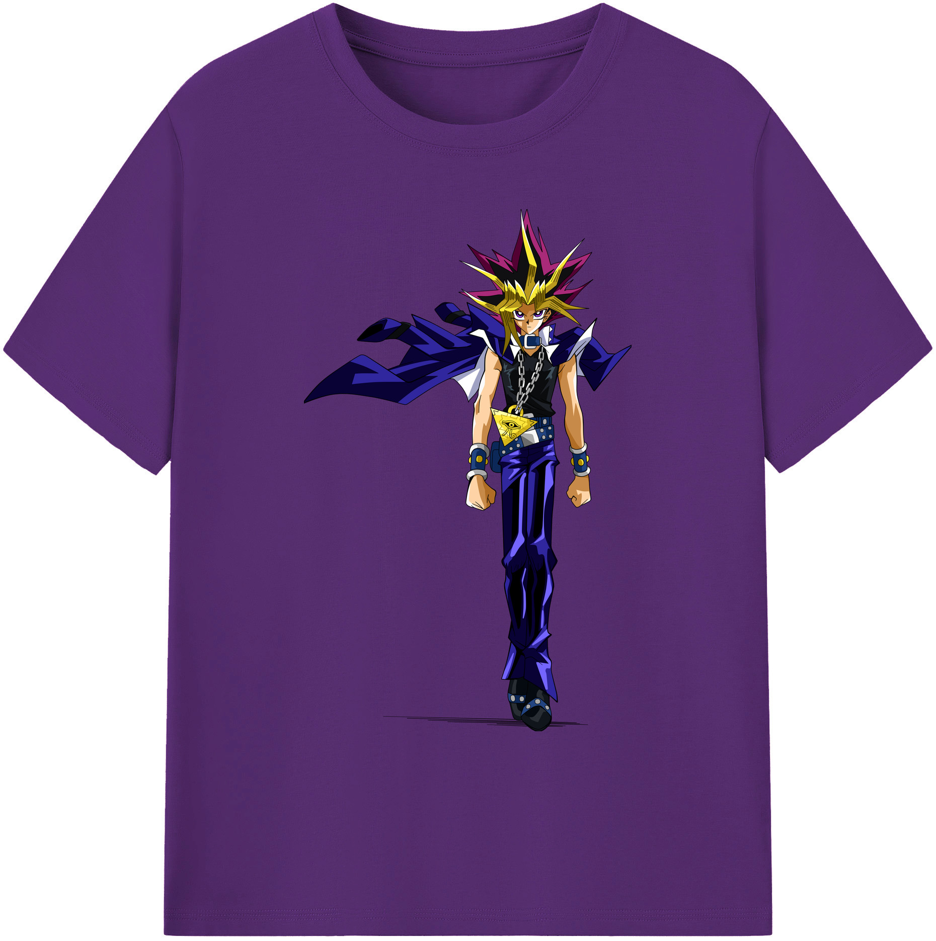（画像用） 遊☆戯☆王 Yu-Gi-Oh! 綿100％ メンズ半袖Tシャツ｜肌触りやわらか＆通気性