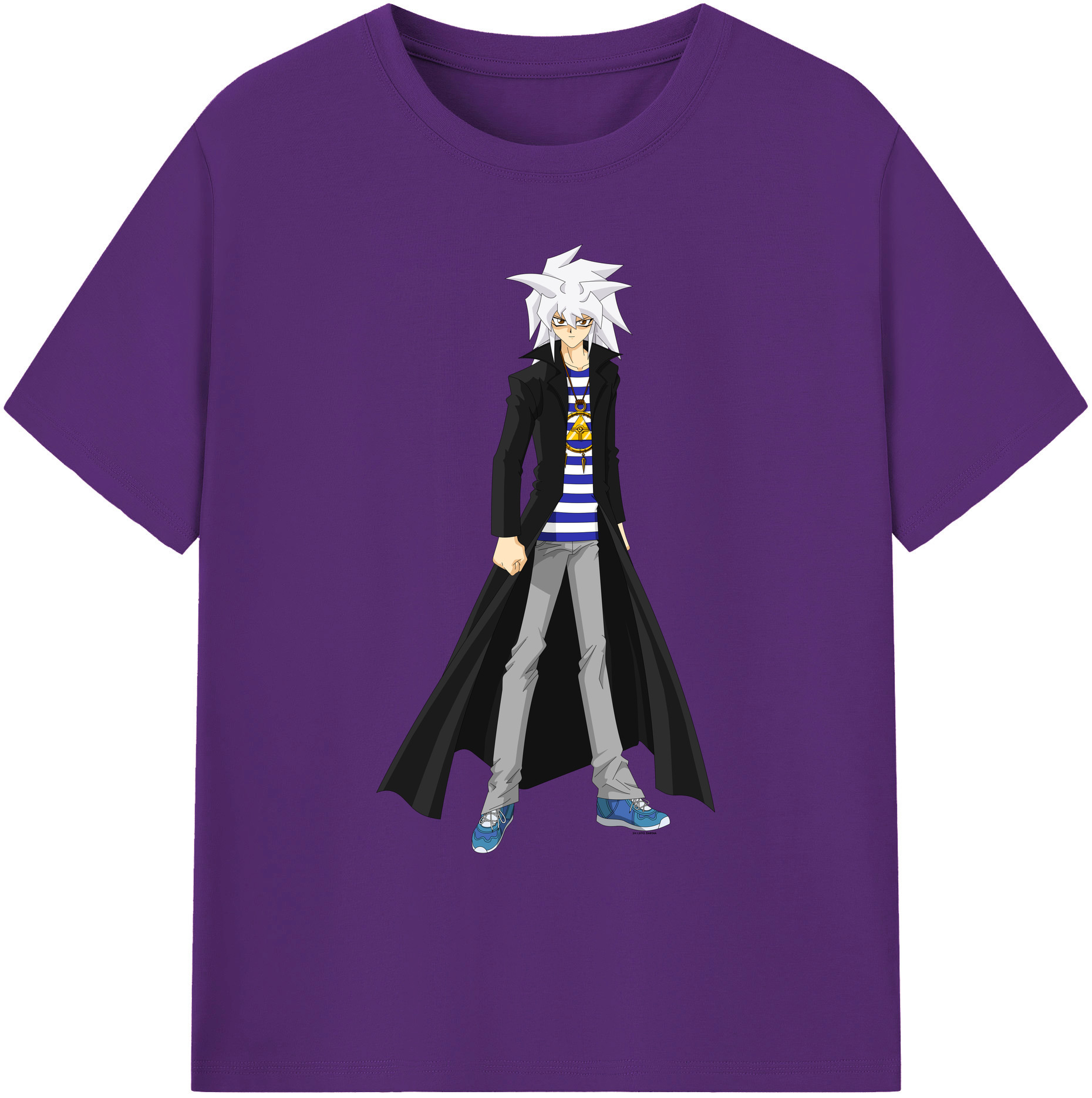 （画像用） 遊☆戯☆王 Yu-Gi-Oh! 綿100％ メンズ半袖Tシャツ｜肌触りやわらか＆通気性