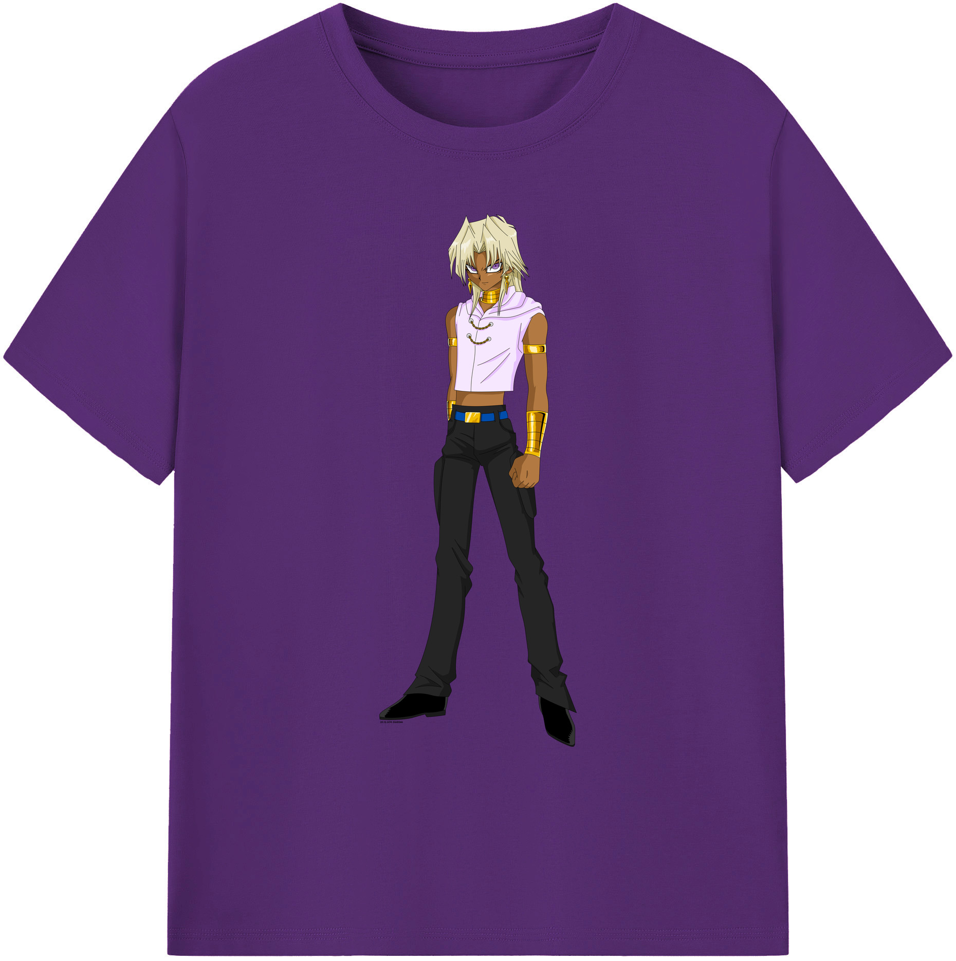 （画像用） 遊☆戯☆王 Yu-Gi-Oh! 綿100％ メンズ半袖Tシャツ｜肌触りやわらか＆通気性