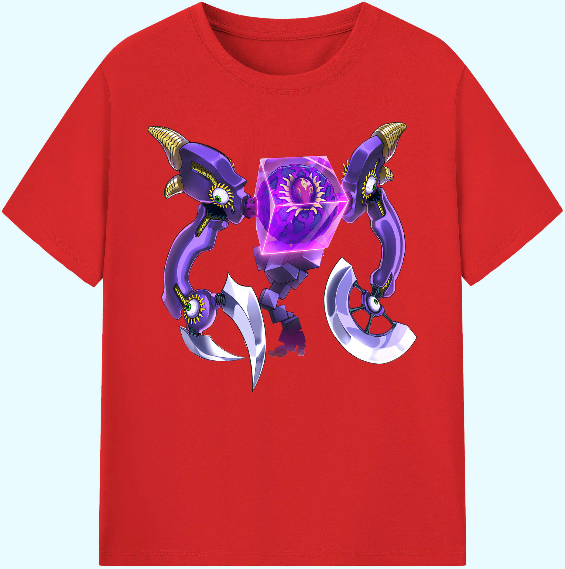 （画像用） 遊☆戯☆王 Yu-Gi-Oh! 綿100％ メンズ半袖Tシャツ｜肌触りやわらか＆通気性