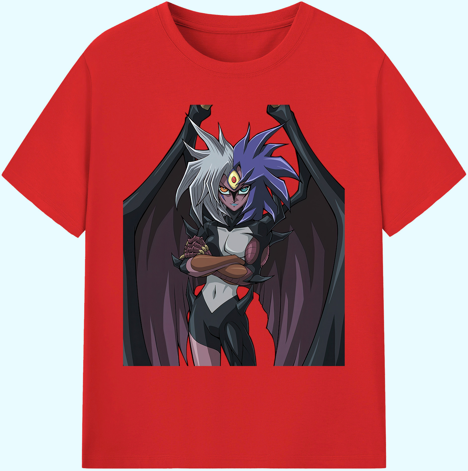 （画像用） 遊☆戯☆王 Yu-Gi-Oh! 綿100％ メンズ半袖Tシャツ｜肌触りやわらか＆通気性