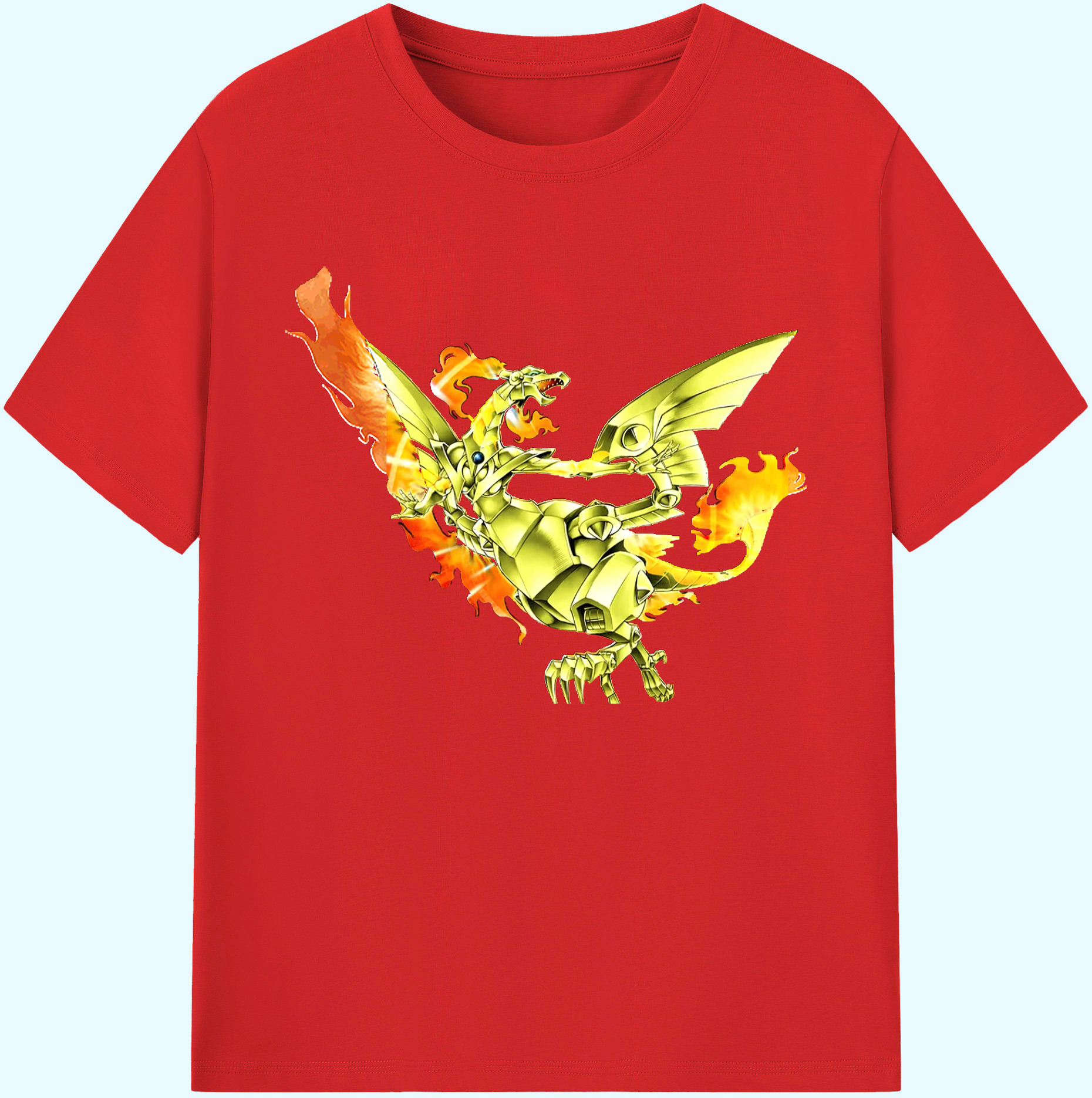 （画像用） 遊☆戯☆王 Yu-Gi-Oh! 綿100％ メンズ半袖Tシャツ｜肌触りやわらか＆通気性