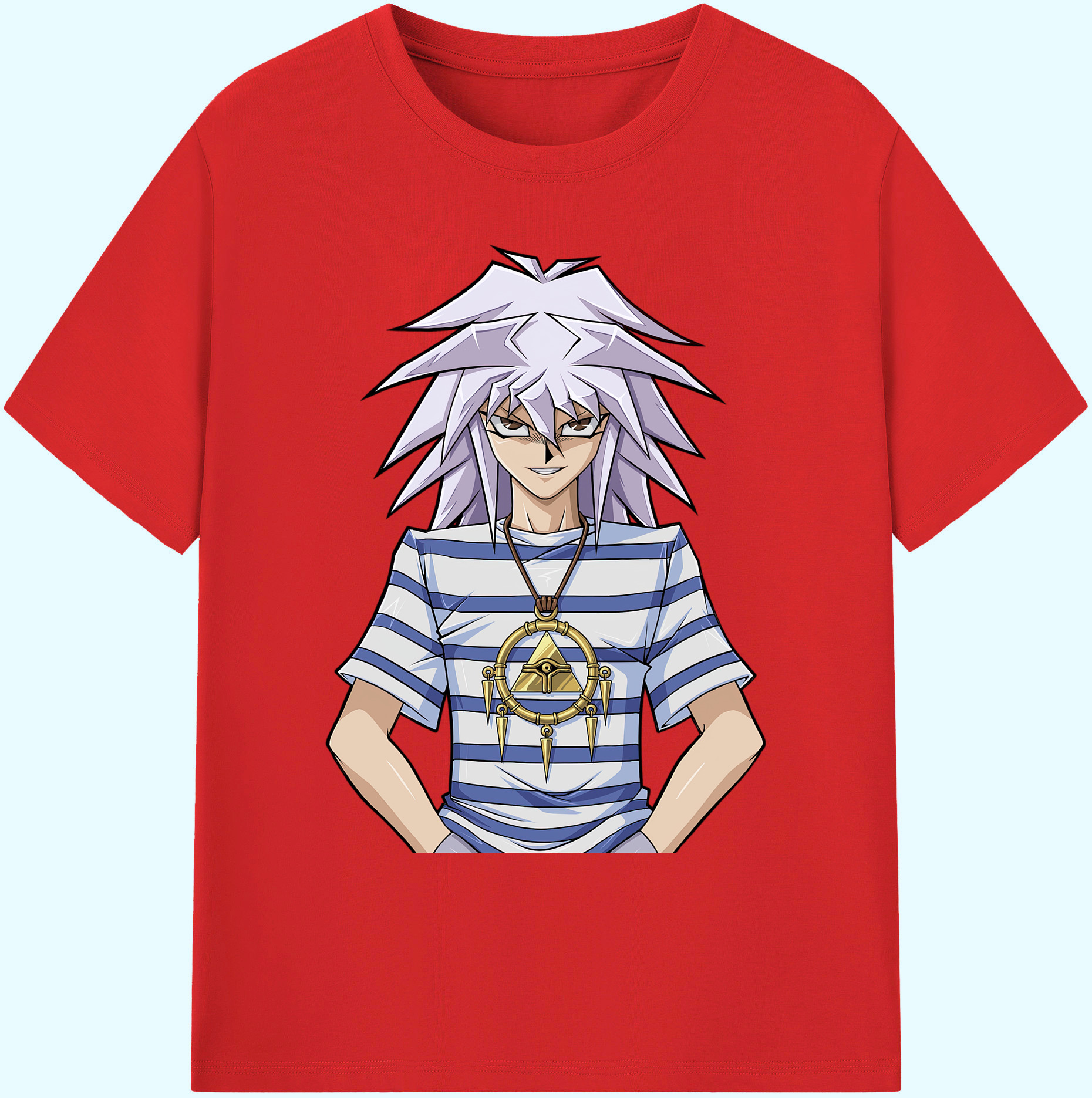 （画像用） 遊☆戯☆王 Yu-Gi-Oh! 綿100％ メンズ半袖Tシャツ｜肌触りやわらか＆通気性