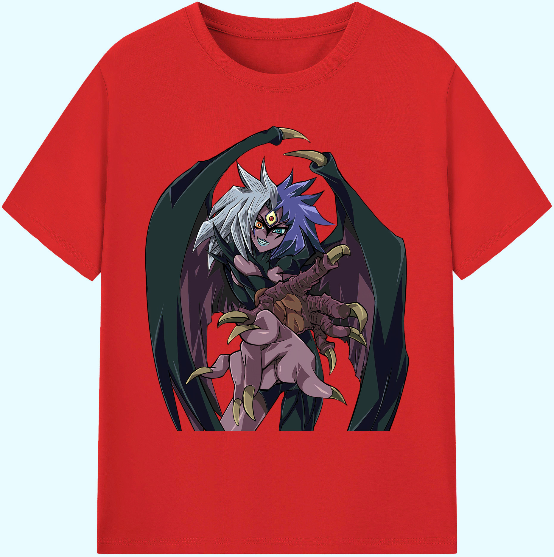 （画像用） 遊☆戯☆王 Yu-Gi-Oh! 綿100％ メンズ半袖Tシャツ｜肌触りやわらか＆通気性