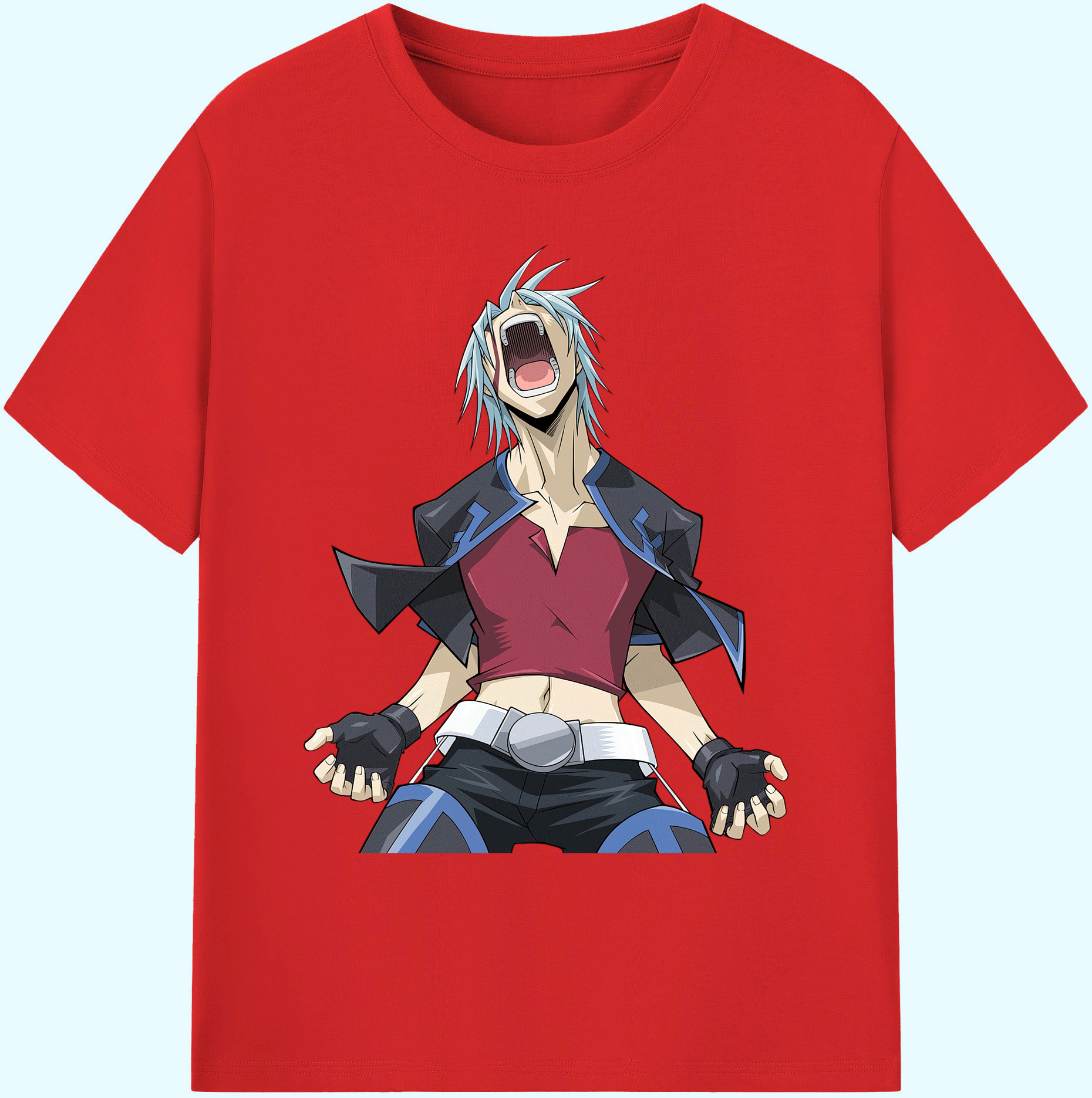 （画像用） 遊☆戯☆王 Yu-Gi-Oh! 綿100％ メンズ半袖Tシャツ｜肌触りやわらか＆通気性