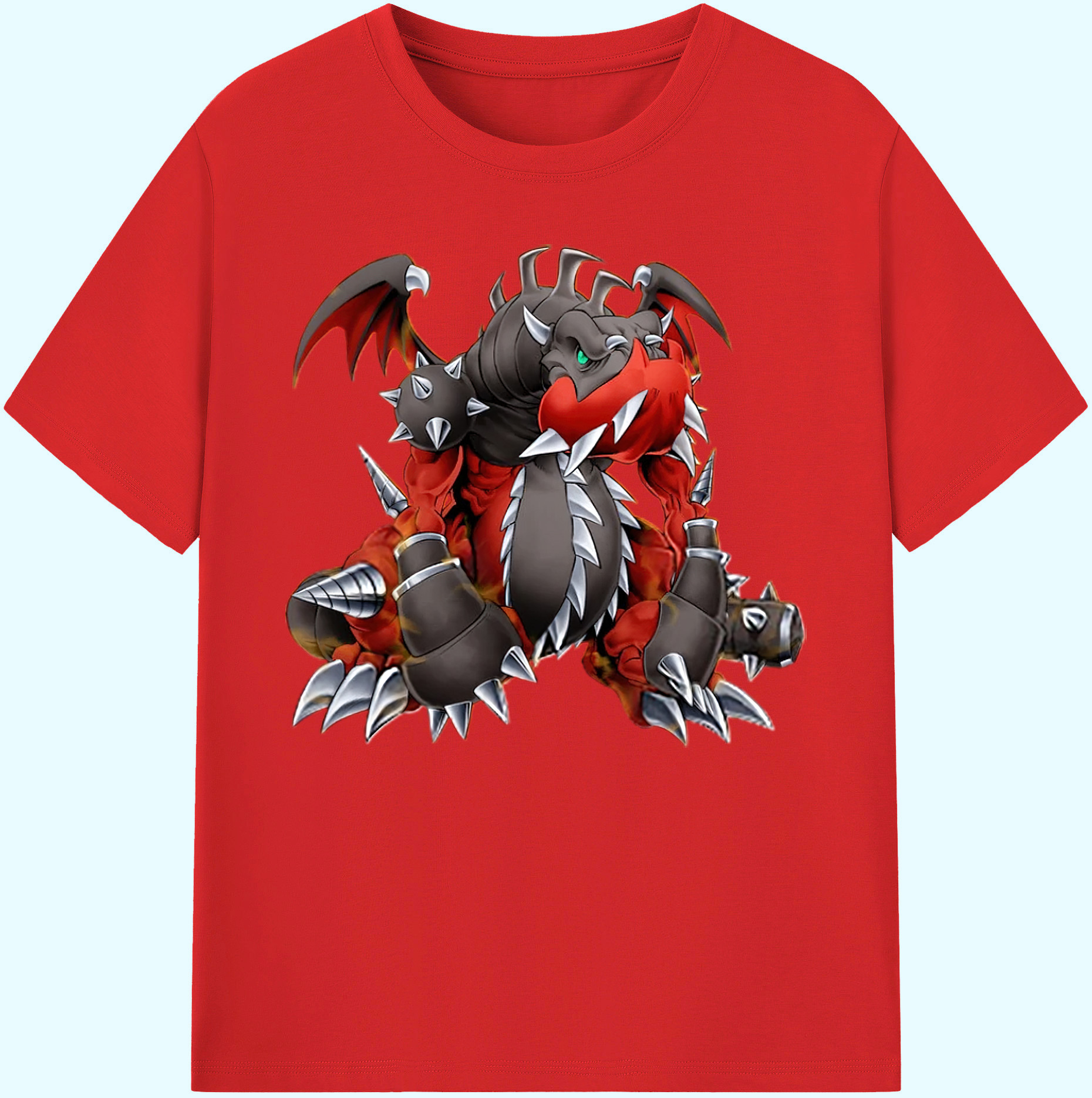 （画像用） 遊☆戯☆王 Yu-Gi-Oh! 綿100％ メンズ半袖Tシャツ｜肌触りやわらか＆通気性