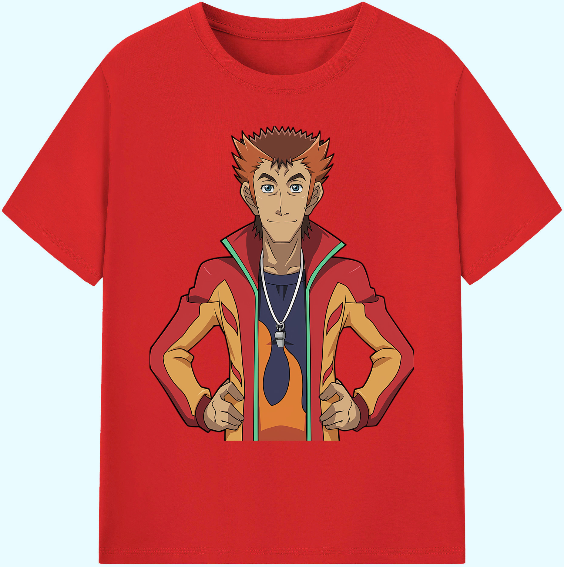 （画像用） 遊☆戯☆王 Yu-Gi-Oh! 綿100％ メンズ半袖Tシャツ｜肌触りやわらか＆通気性