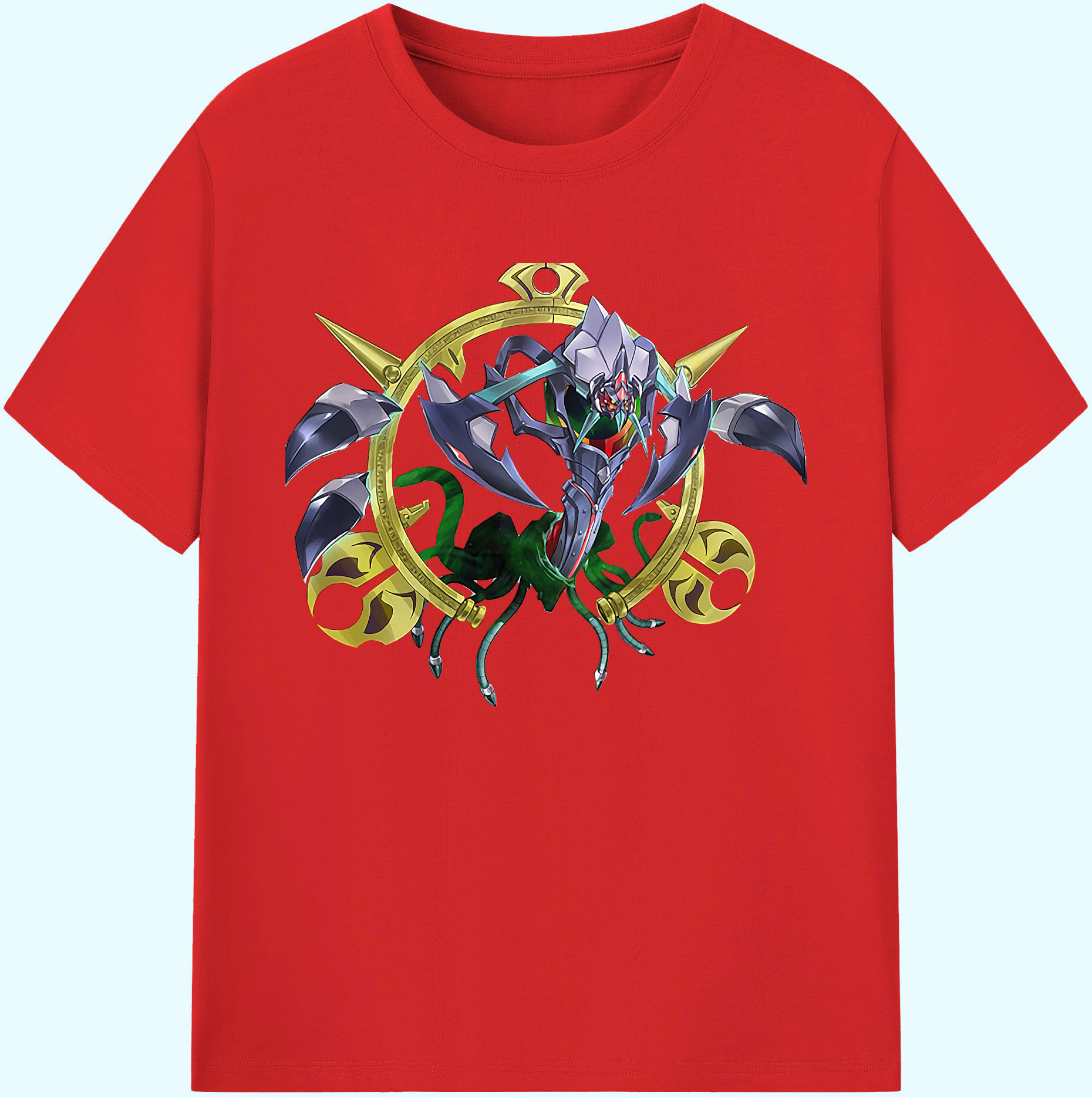（画像用） 遊☆戯☆王 Yu-Gi-Oh! 綿100％ メンズ半袖Tシャツ｜肌触りやわらか＆通気性