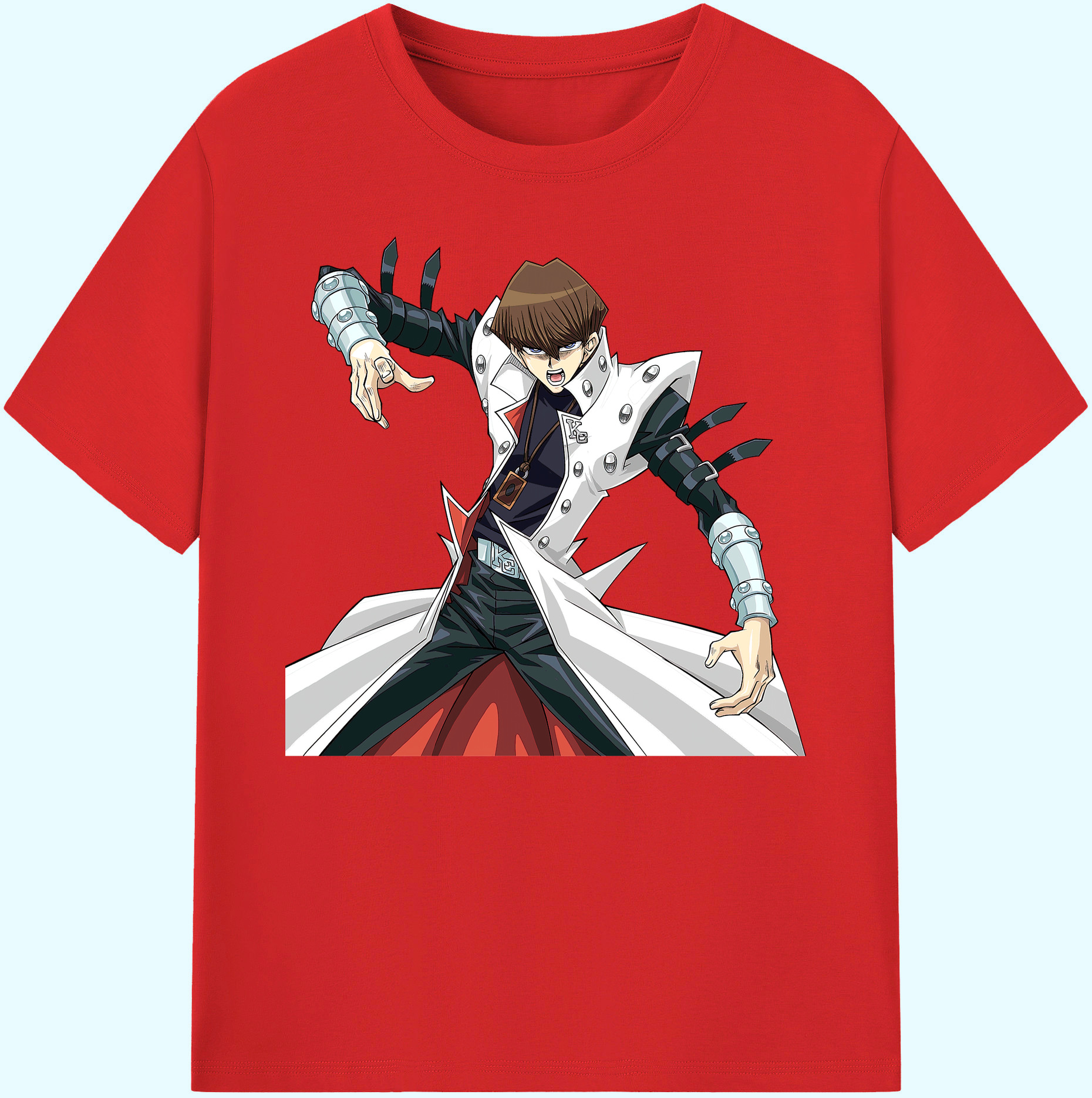 （画像用） 遊☆戯☆王 Yu-Gi-Oh! 綿100％ メンズ半袖Tシャツ｜肌触りやわらか＆通気性