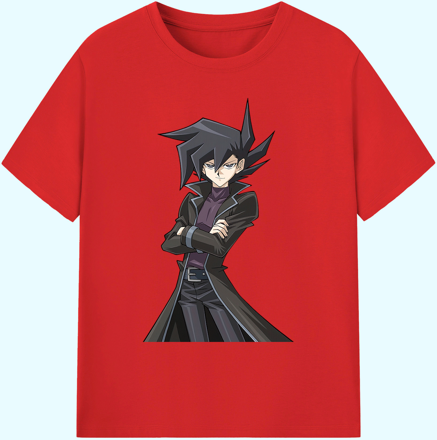 （画像用） 遊☆戯☆王 Yu-Gi-Oh! 綿100％ メンズ半袖Tシャツ｜肌触りやわらか＆通気性