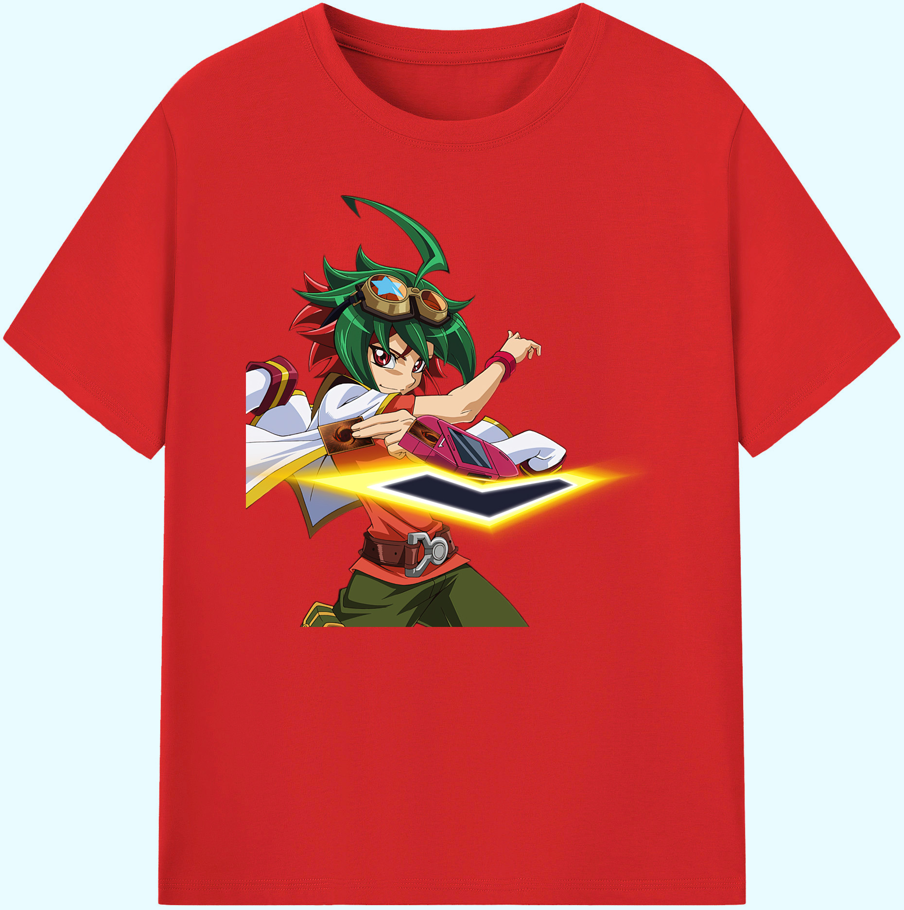 （画像用） 遊☆戯☆王 Yu-Gi-Oh! 綿100％ メンズ半袖Tシャツ｜肌触りやわらか＆通気性