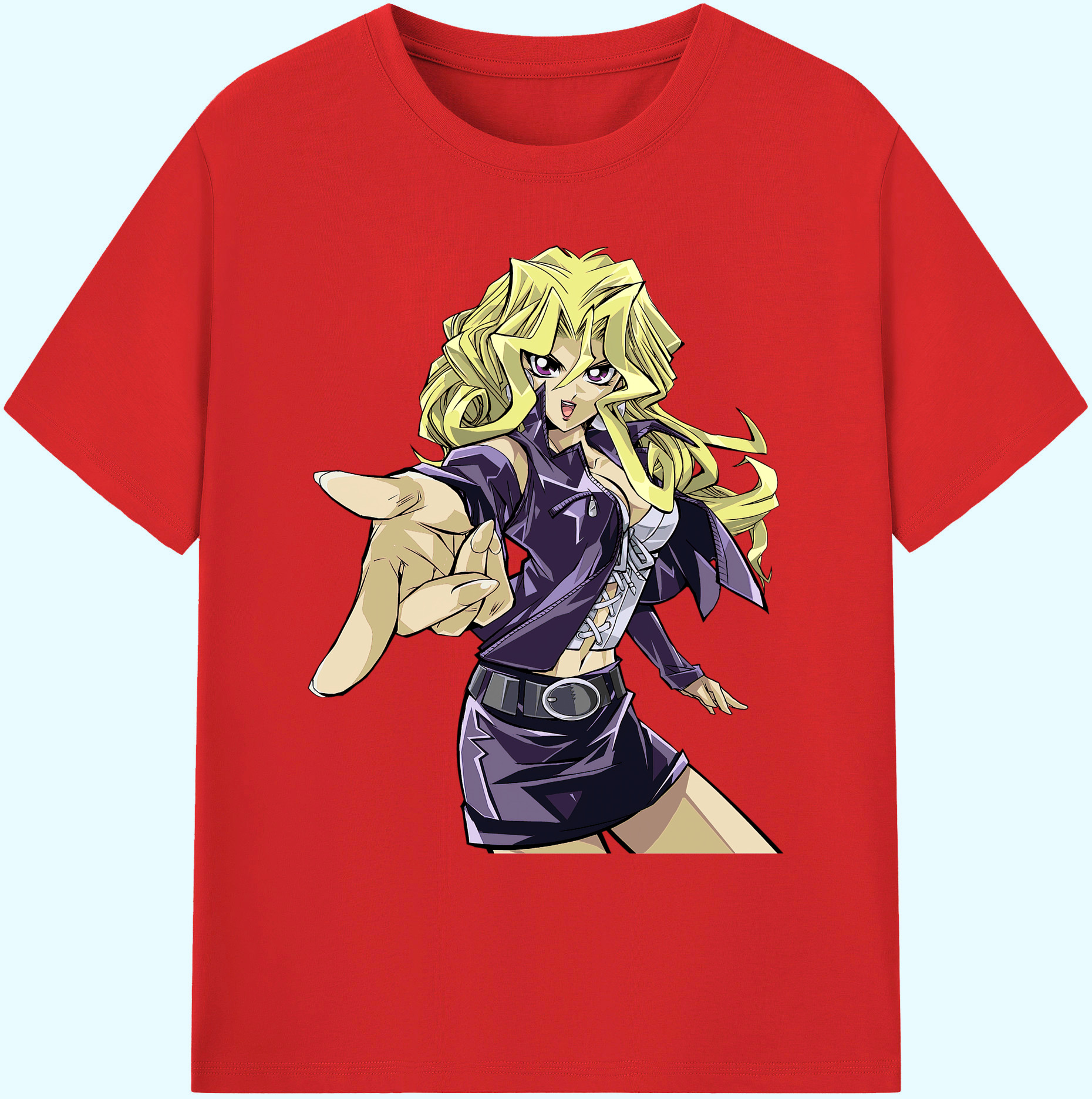 （画像用） 遊☆戯☆王 Yu-Gi-Oh! 綿100％ メンズ半袖Tシャツ｜肌触りやわらか＆通気性