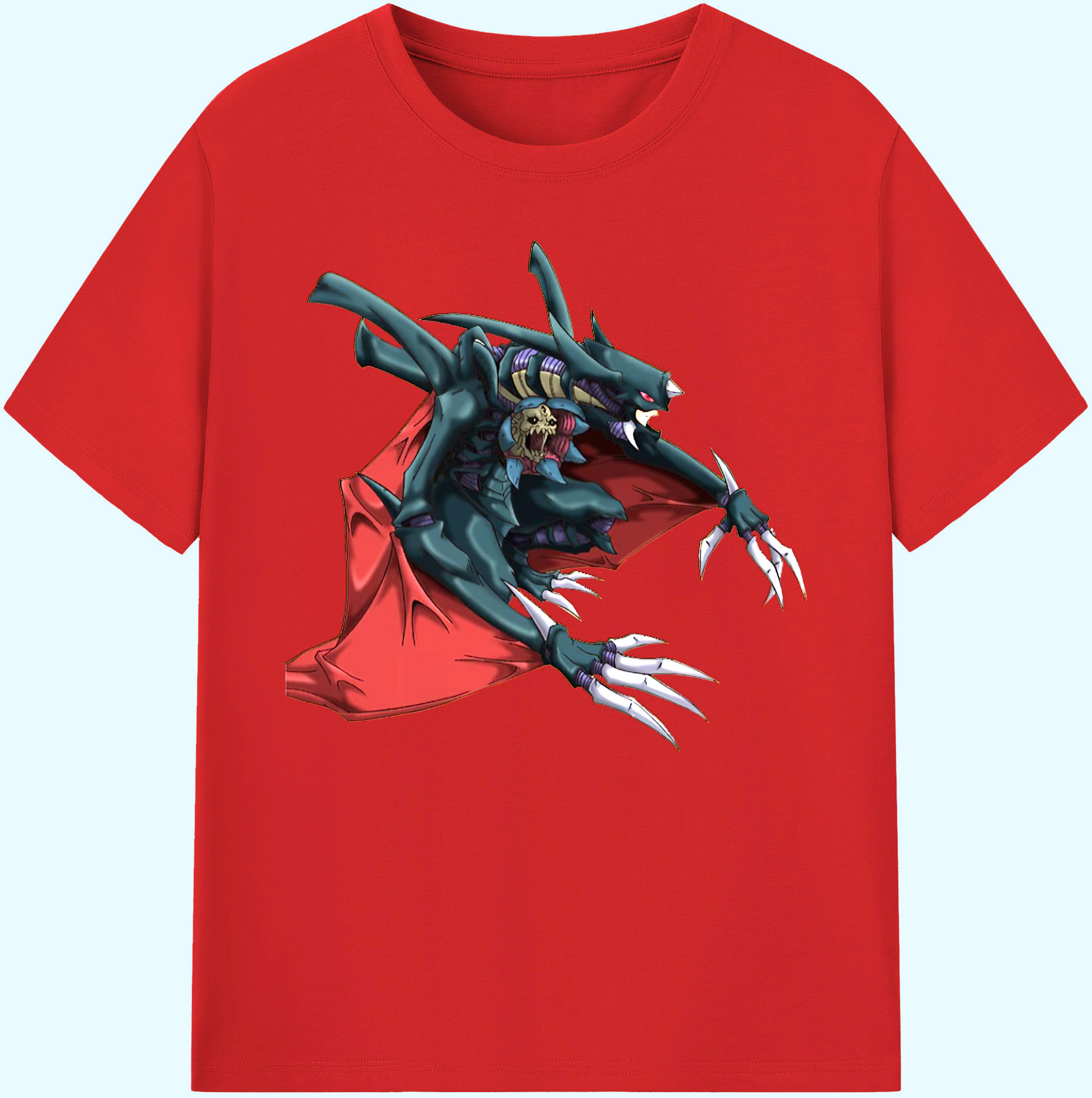 （画像用） 遊☆戯☆王 Yu-Gi-Oh! 綿100％ メンズ半袖Tシャツ｜肌触りやわらか＆通気性