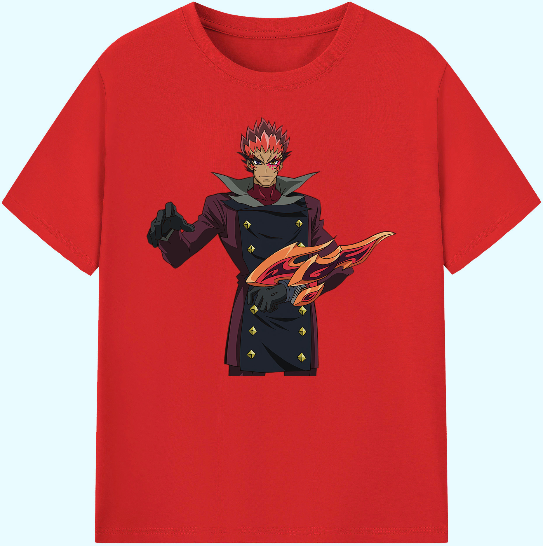 （画像用） 遊☆戯☆王 Yu-Gi-Oh! 綿100％ メンズ半袖Tシャツ｜肌触りやわらか＆通気性
