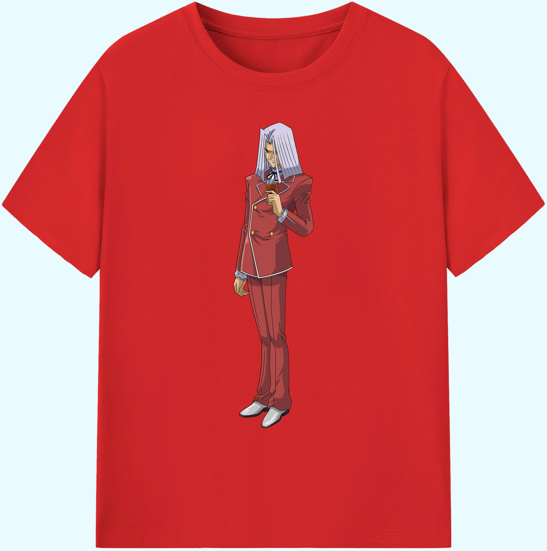 （画像用） 遊☆戯☆王 Yu-Gi-Oh! 綿100％ メンズ半袖Tシャツ｜肌触りやわらか＆通気性