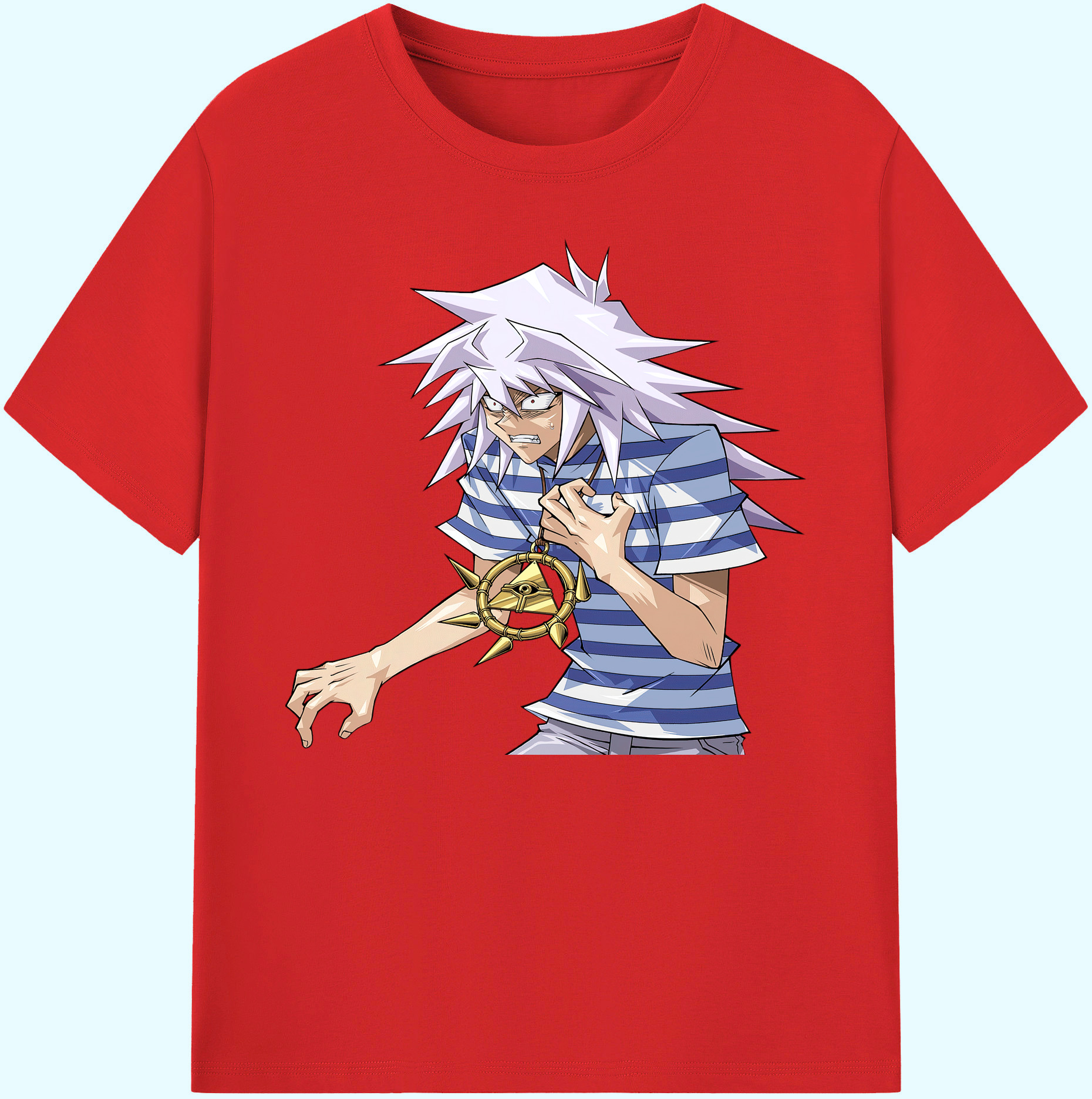 （画像用） 遊☆戯☆王 Yu-Gi-Oh! 綿100％ メンズ半袖Tシャツ｜肌触りやわらか＆通気性