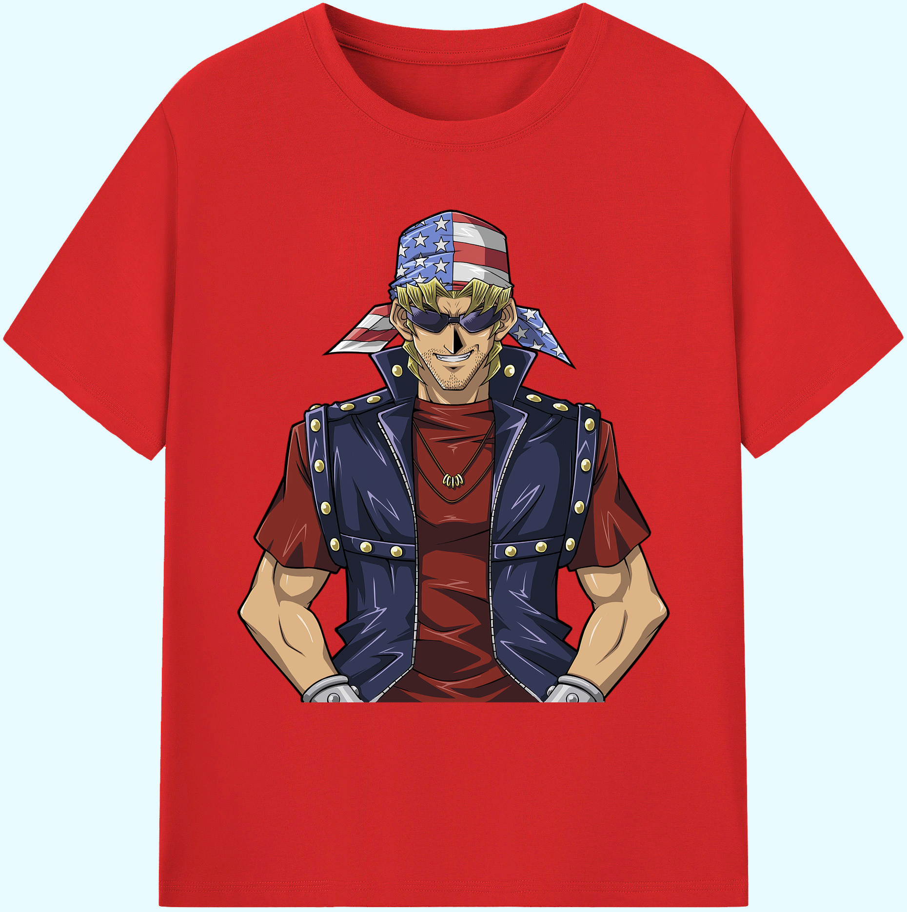 （画像用） 遊☆戯☆王 Yu-Gi-Oh! 綿100％ メンズ半袖Tシャツ｜肌触りやわらか＆通気性