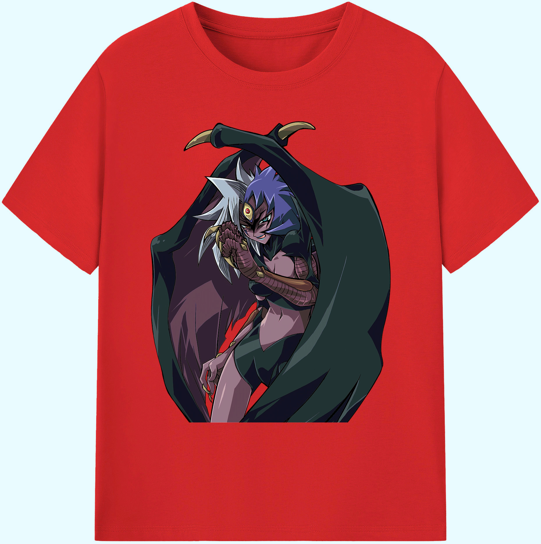 （画像用） 遊☆戯☆王 Yu-Gi-Oh! 綿100％ メンズ半袖Tシャツ｜肌触りやわらか＆通気性