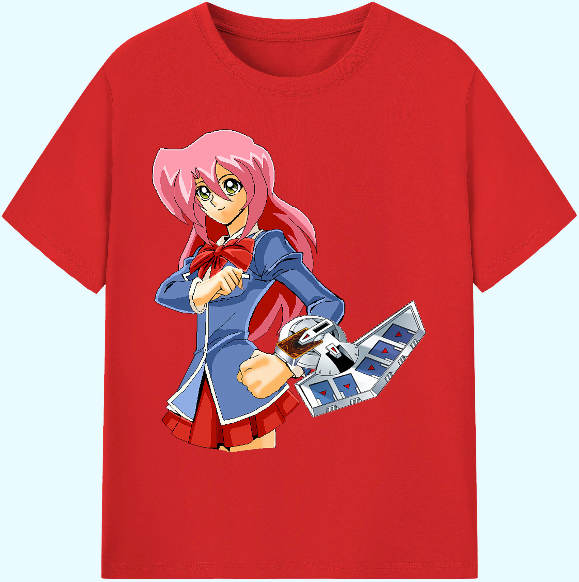 （画像用） 遊☆戯☆王 Yu-Gi-Oh! 綿100％ メンズ半袖Tシャツ｜肌触りやわらか＆通気性