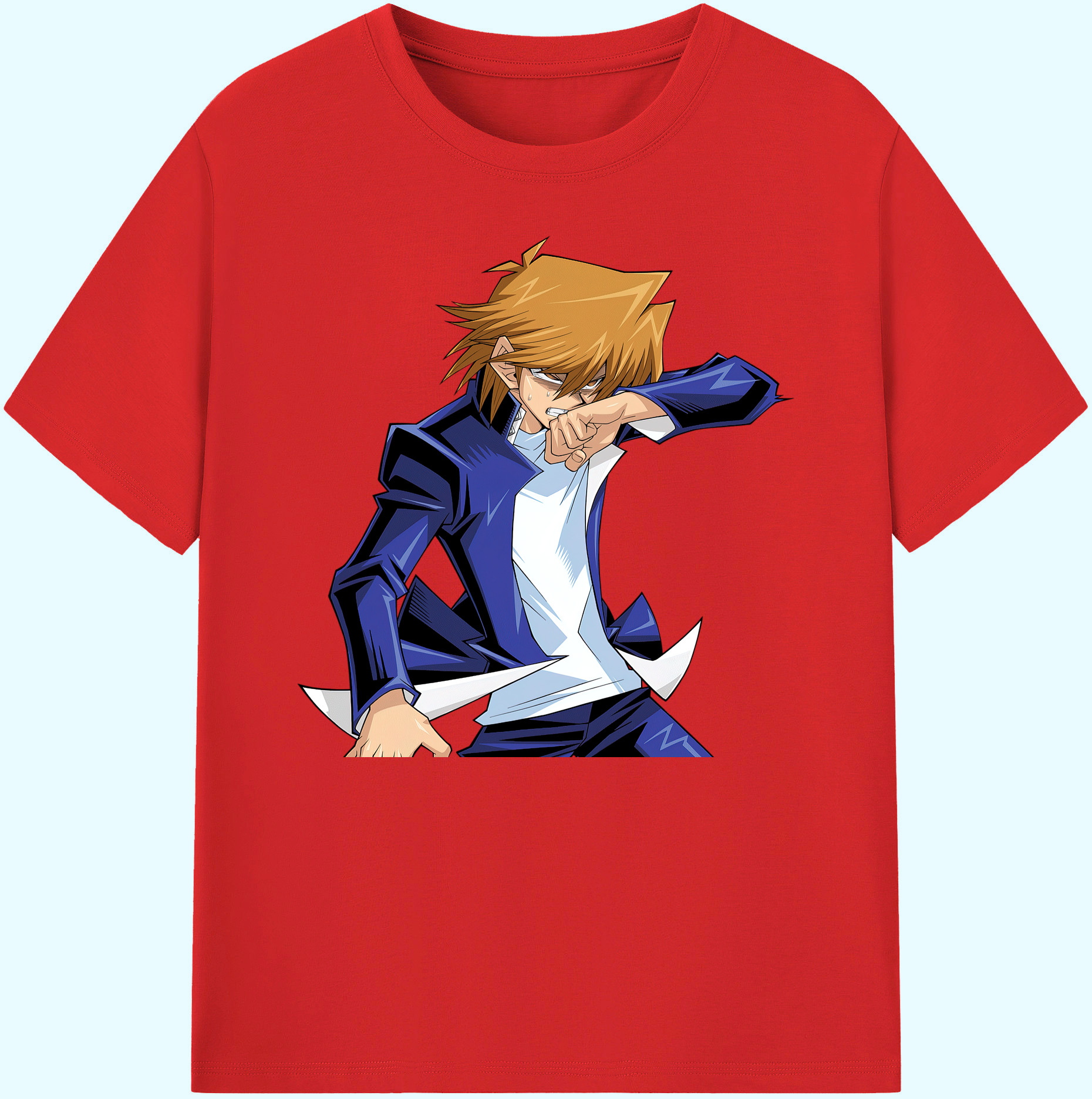 （画像用） 遊☆戯☆王 Yu-Gi-Oh! 綿100％ メンズ半袖Tシャツ｜肌触りやわらか＆通気性