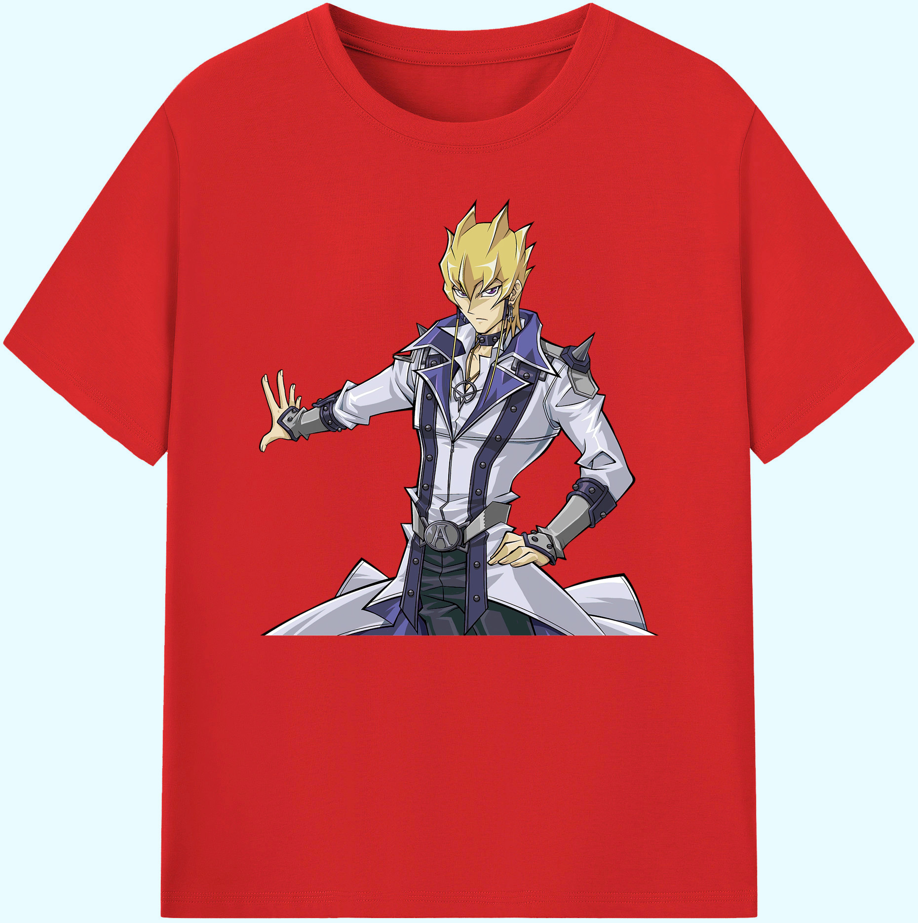 （画像用） 遊☆戯☆王 Yu-Gi-Oh! 綿100％ メンズ半袖Tシャツ｜肌触りやわらか＆通気性
