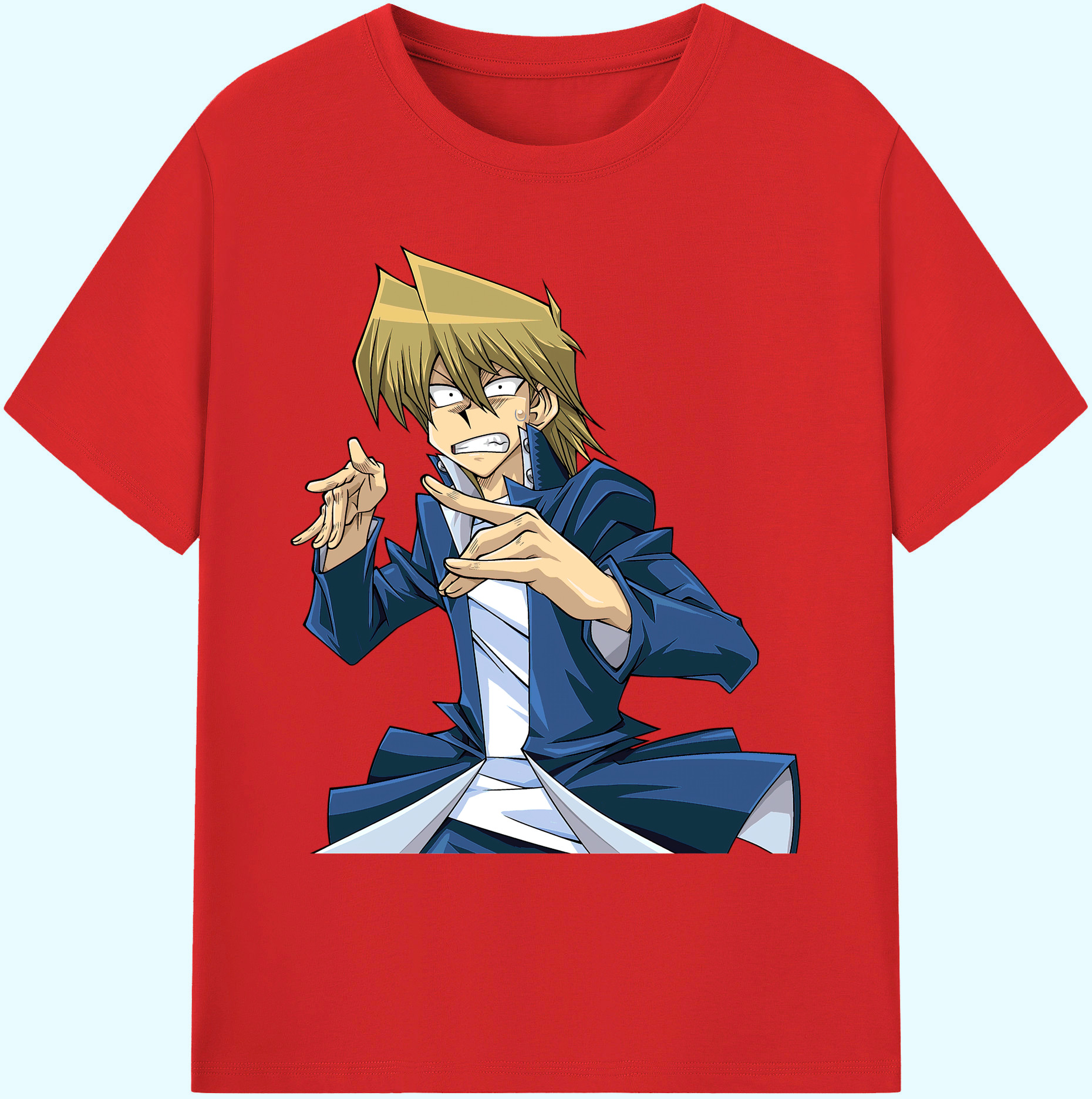 （画像用） 遊☆戯☆王 Yu-Gi-Oh! 綿100％ メンズ半袖Tシャツ｜肌触りやわらか＆通気性