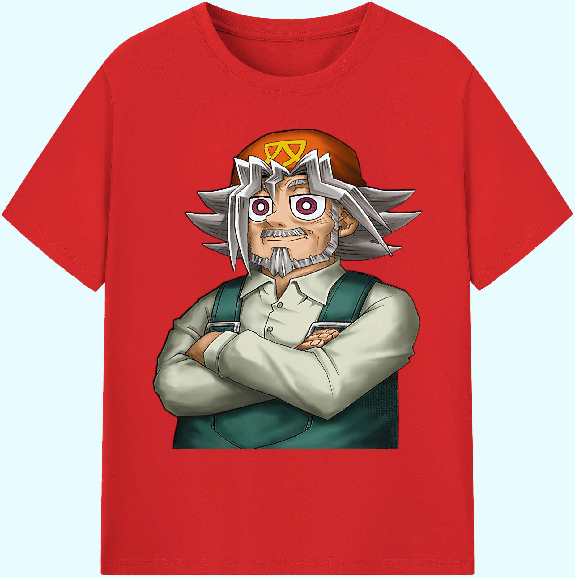（画像用） 遊☆戯☆王 Yu-Gi-Oh! 綿100％ メンズ半袖Tシャツ｜肌触りやわらか＆通気性